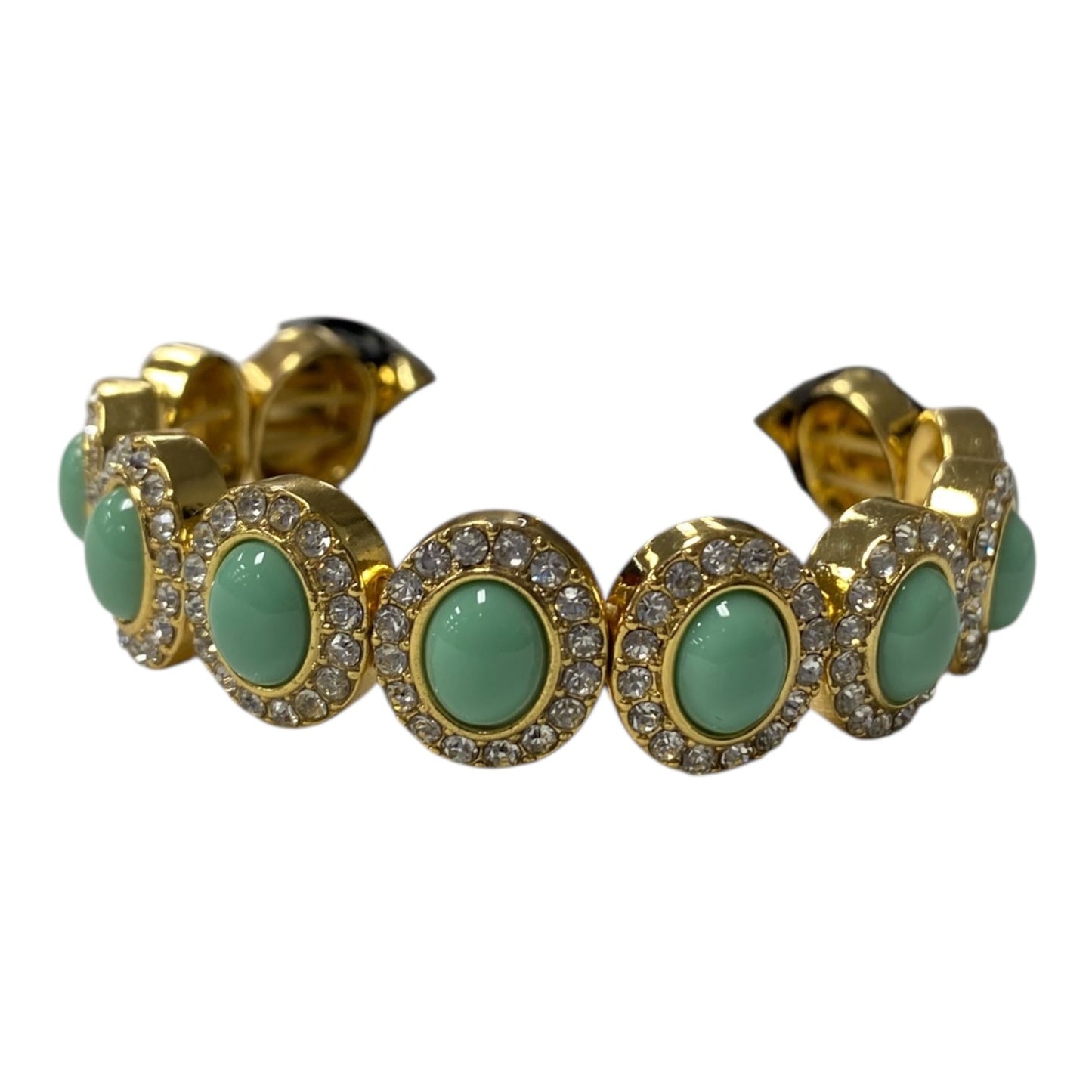 Bracelet Other In Gold & Green