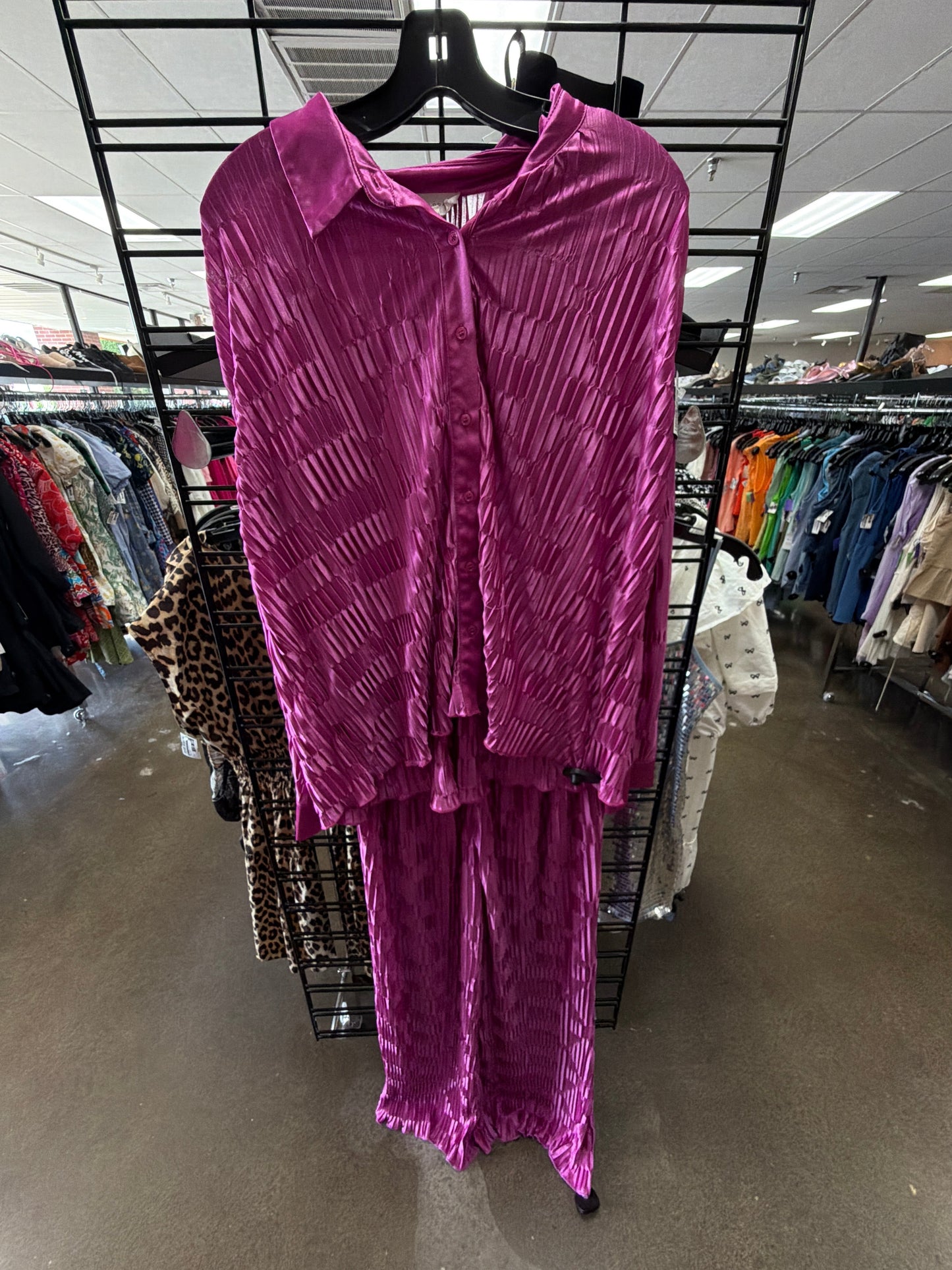 Pants Set 2Pc By Melloday In Pink, Size:Xl
