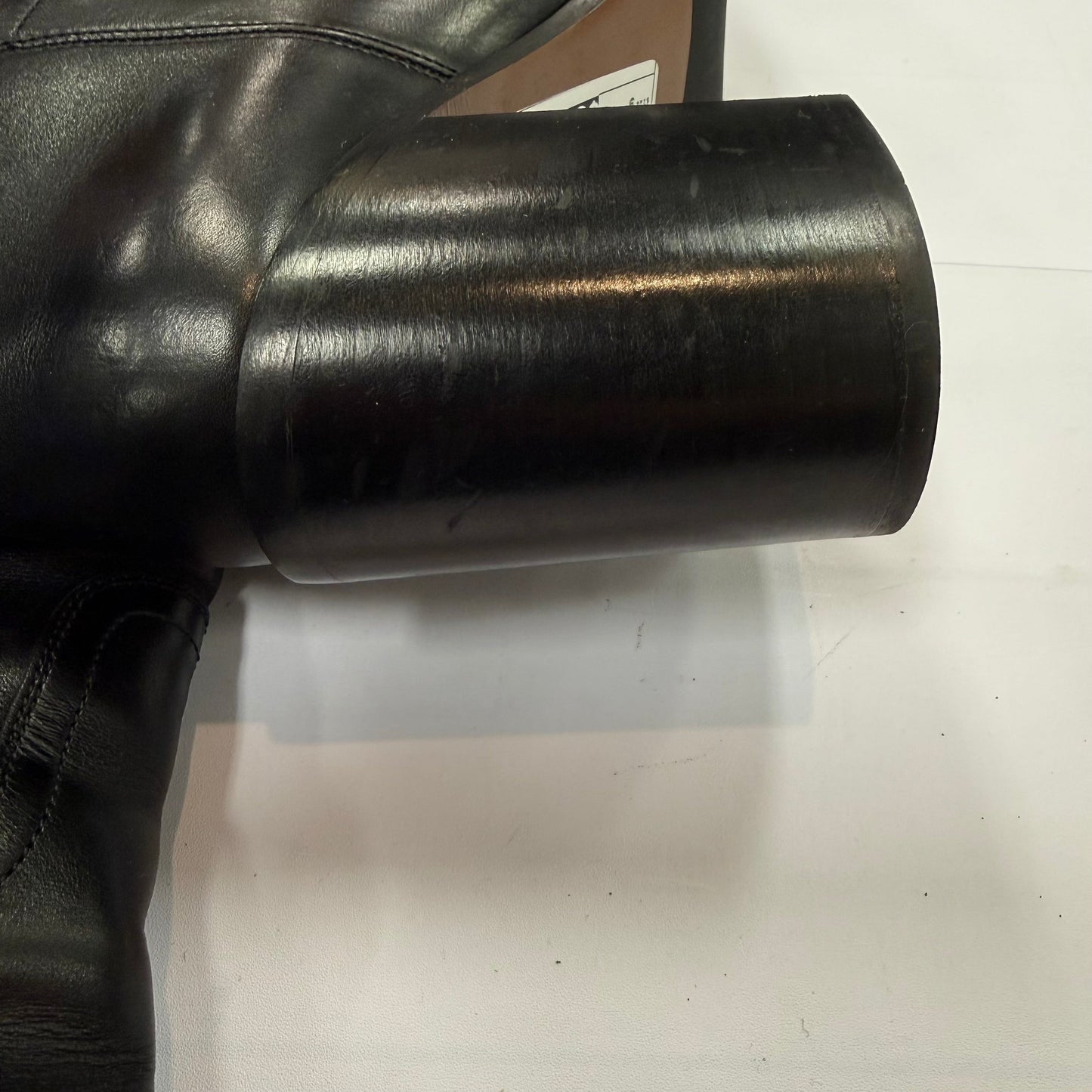 Boots Luxury Designer By Prada In Black, Size: 9