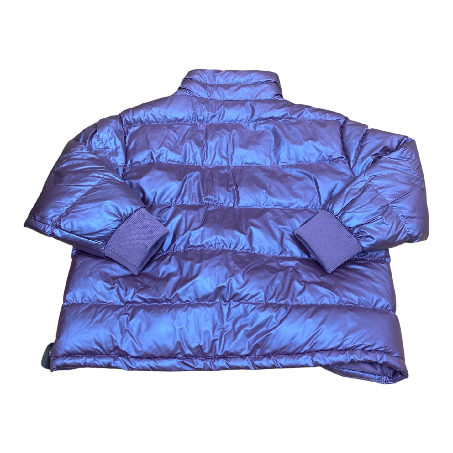 Coat Puffer & Quilted By Wild Fable In Purple, Size:1X