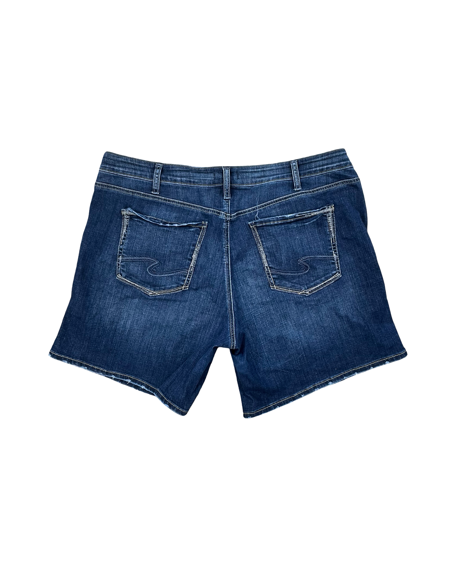 Shorts By Silver In Blue Denim, Size:18