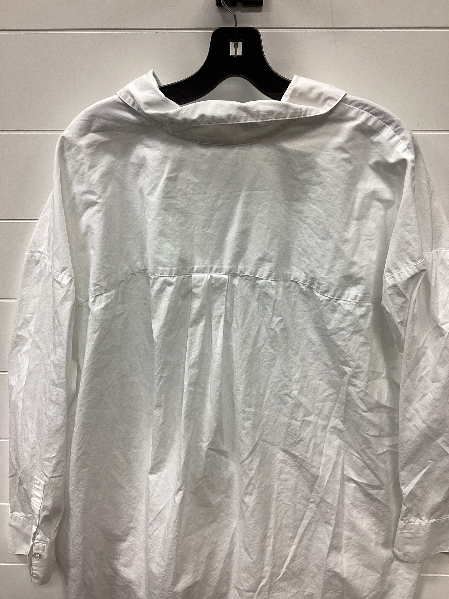 Top Ls By J. Jill In White, Size:2X