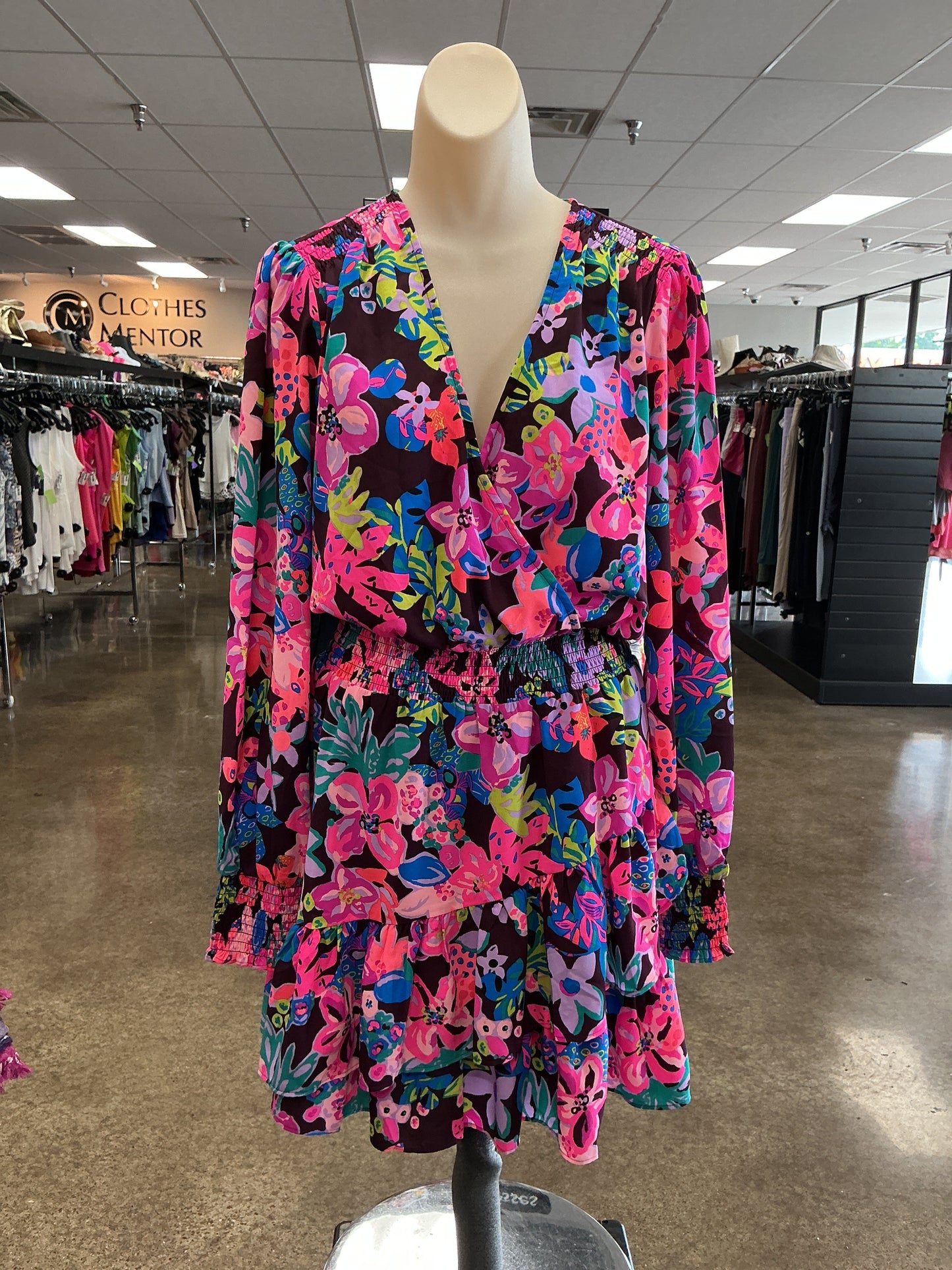 Dress Designer By Lilly Pulitzer In Floral Print, Size:10
