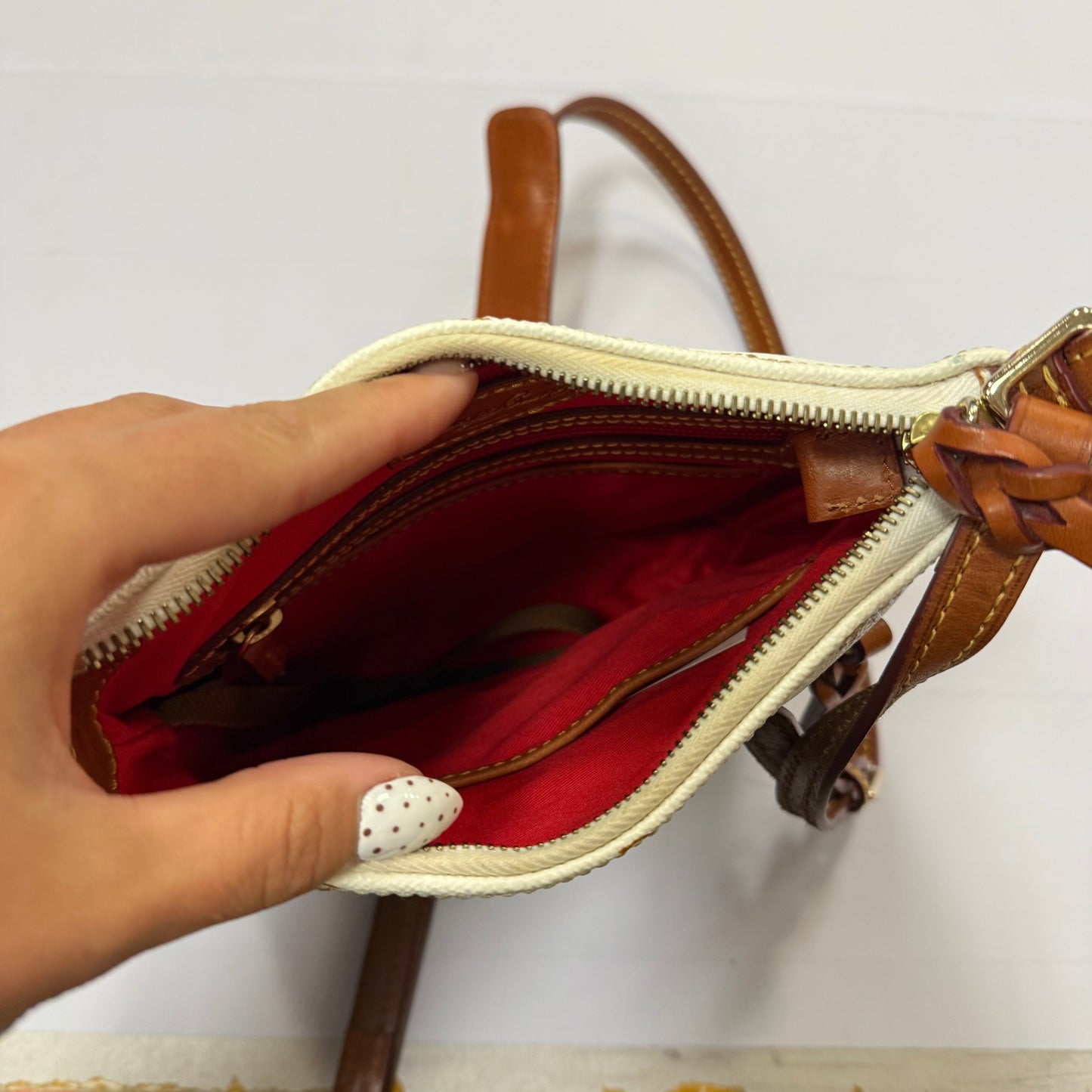 Crossbody Designer By Dooney And Bourke, Size: Medium