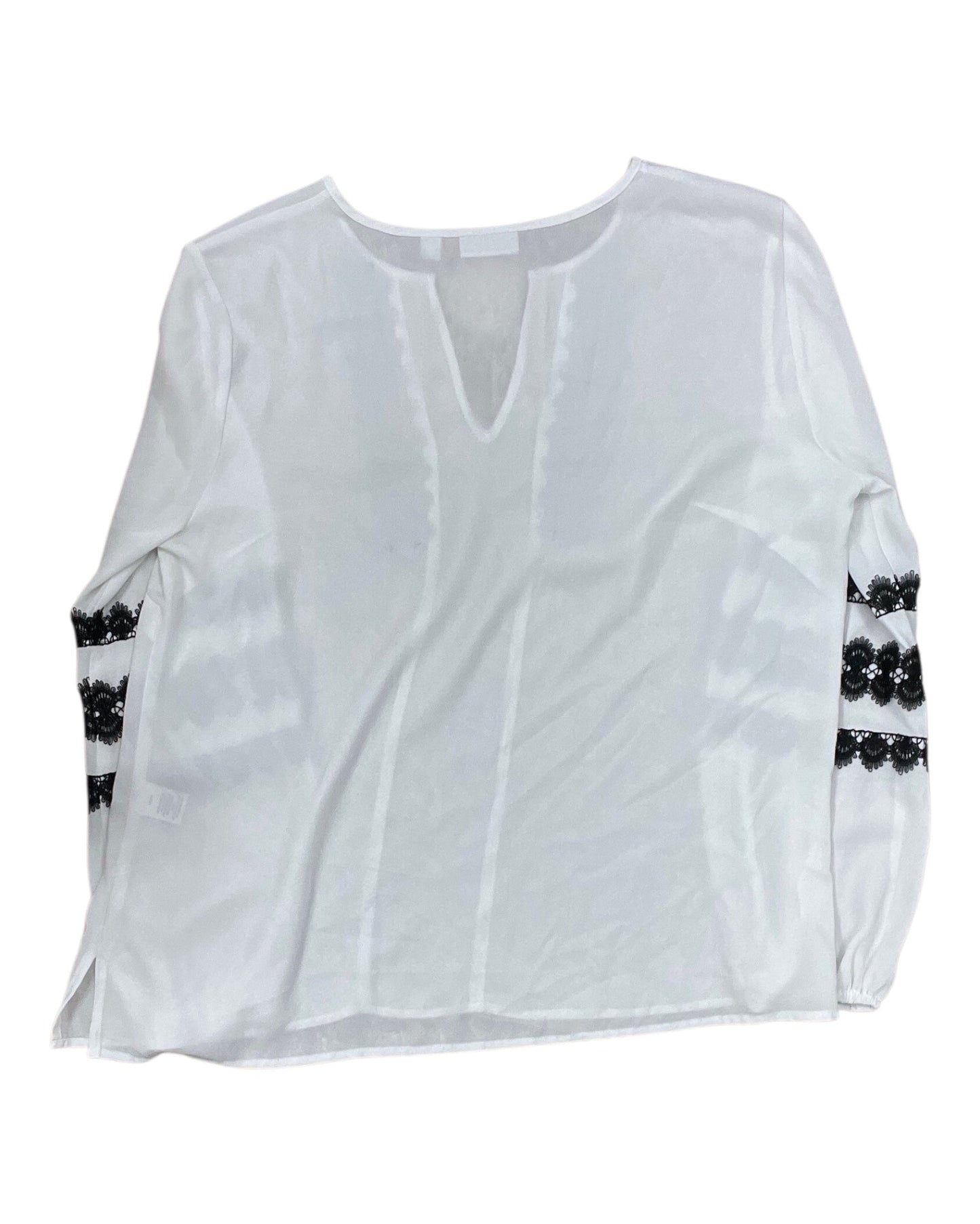 Top Ls By New York And Co In White, Size:Xl