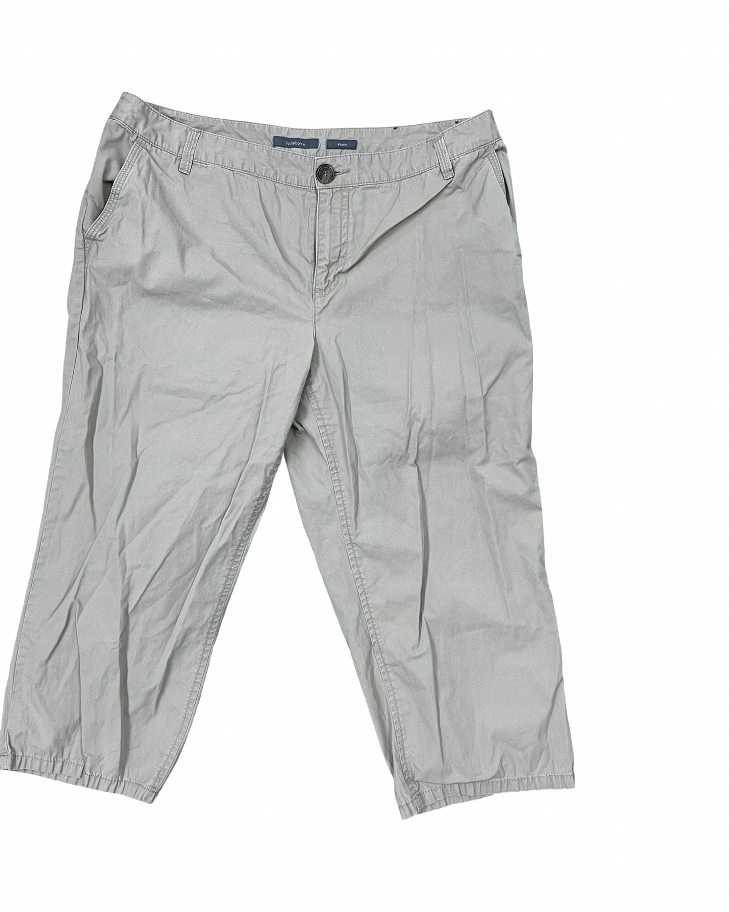 Pants Chinos & Khakis By Liz Claiborne In Tan, Size:16