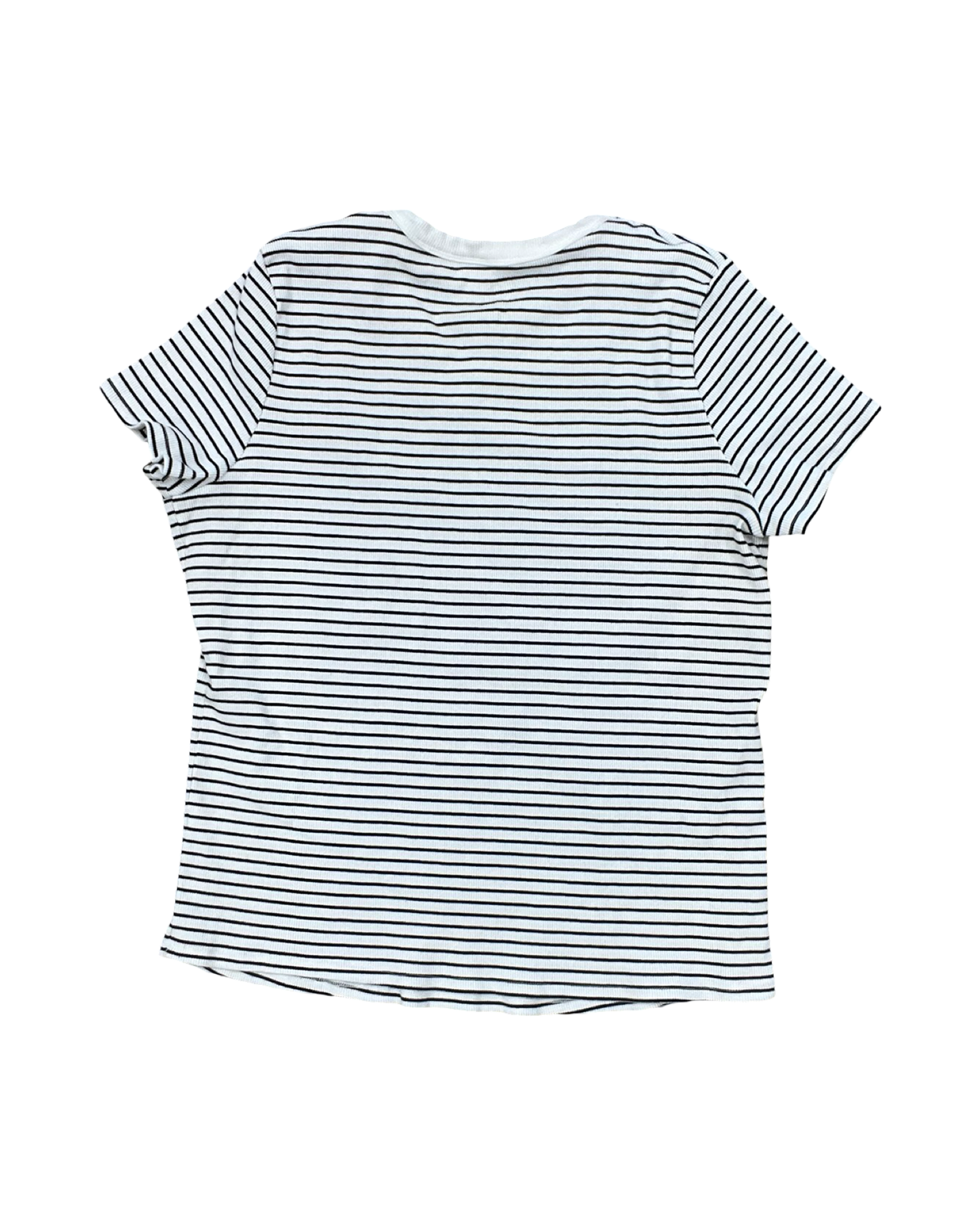 Top Ss By Maurices In Black & White, Size:2X