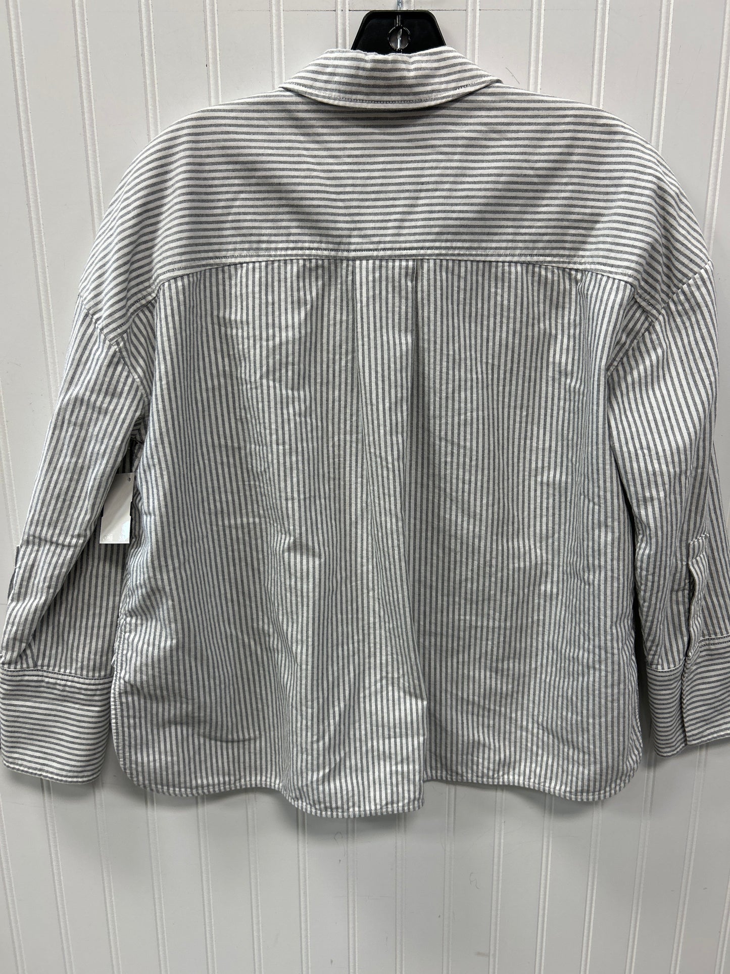 Top Ls By Everlane In Grey, Size:Xs
