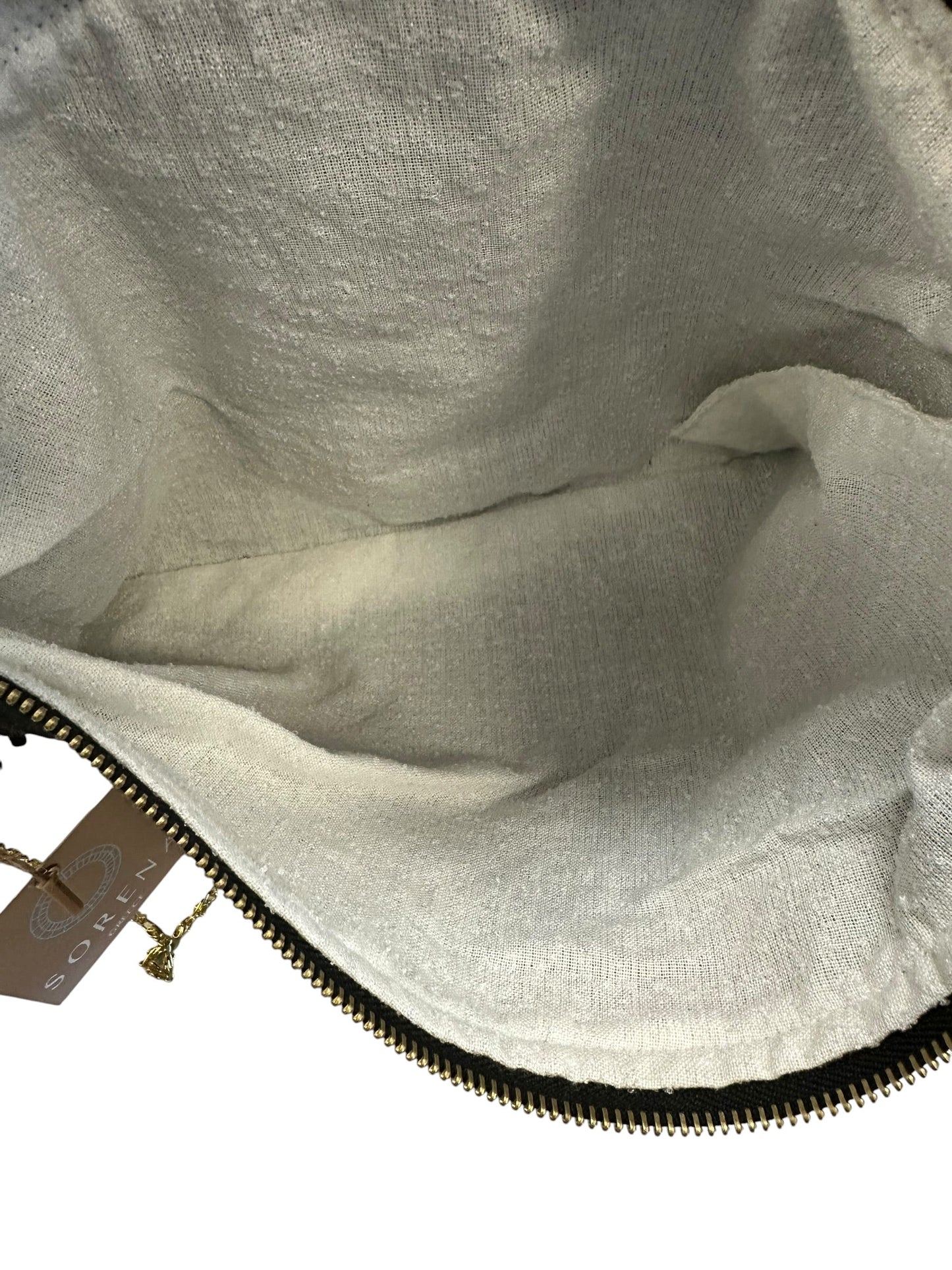 Crossbody By Cmb In Black & Gold, Size:Large