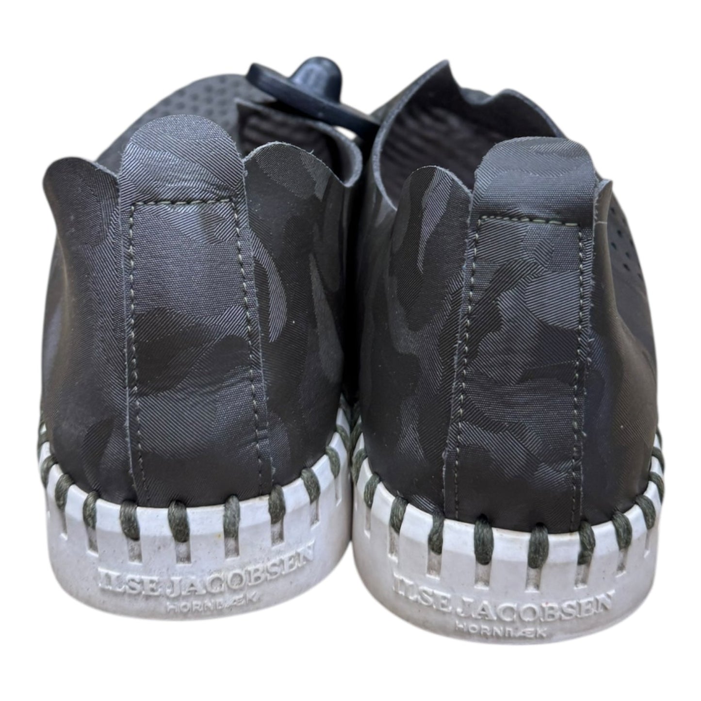 Shoes Flats By ILSE JACOBSON In Camouflage Print, Size:8.5