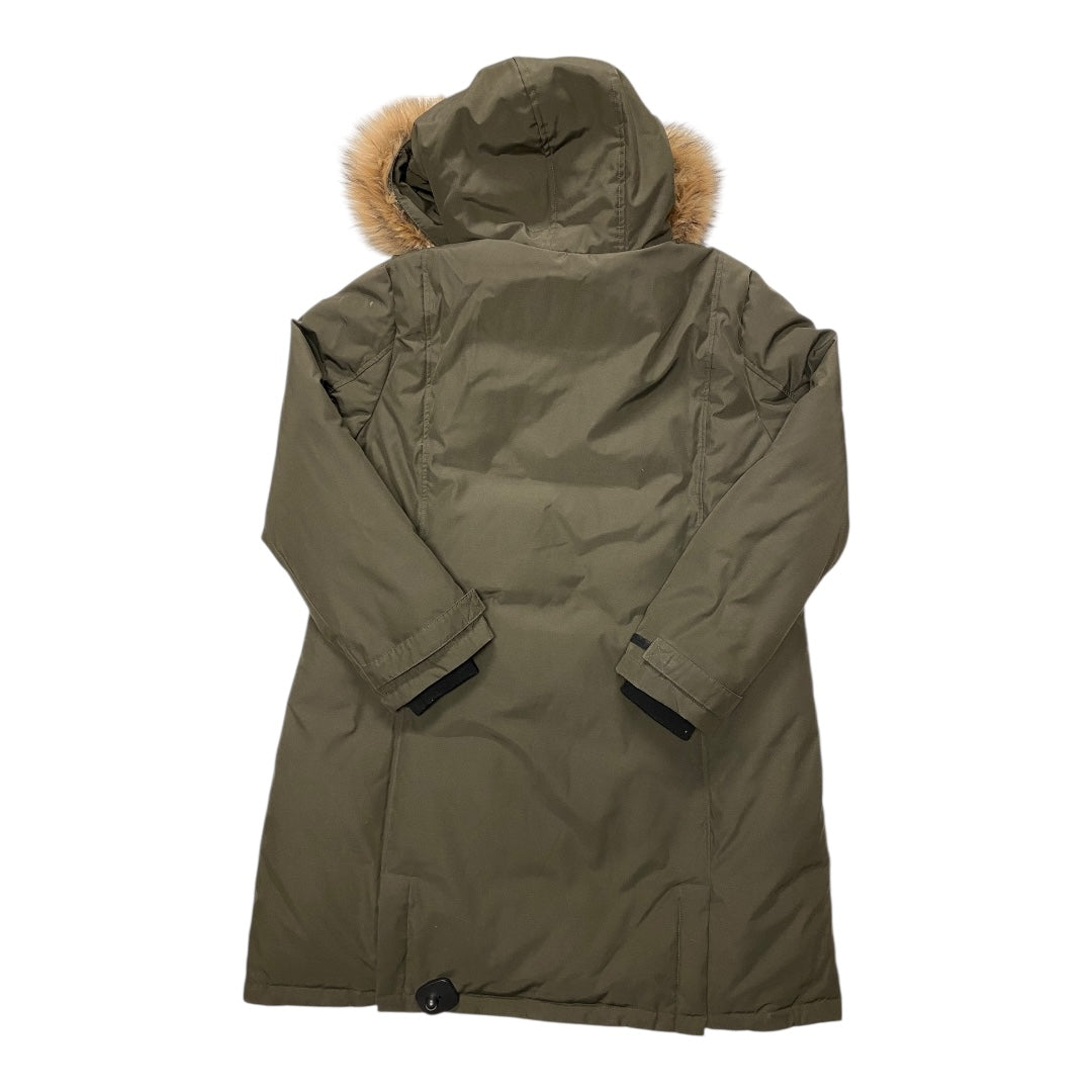 Coat Parka By Vince Camuto In Green, Size:Xxl