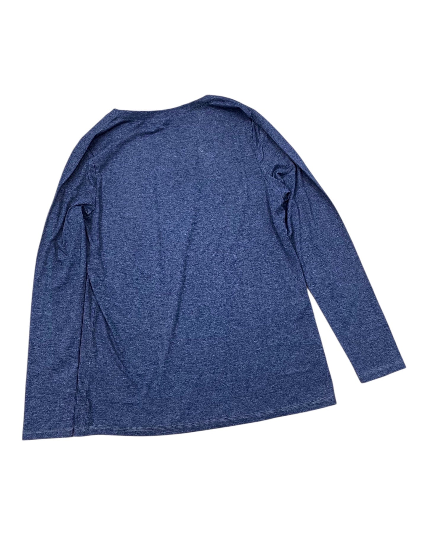 Top Ls Basic By Clothes Mentor In Blue, Size:M