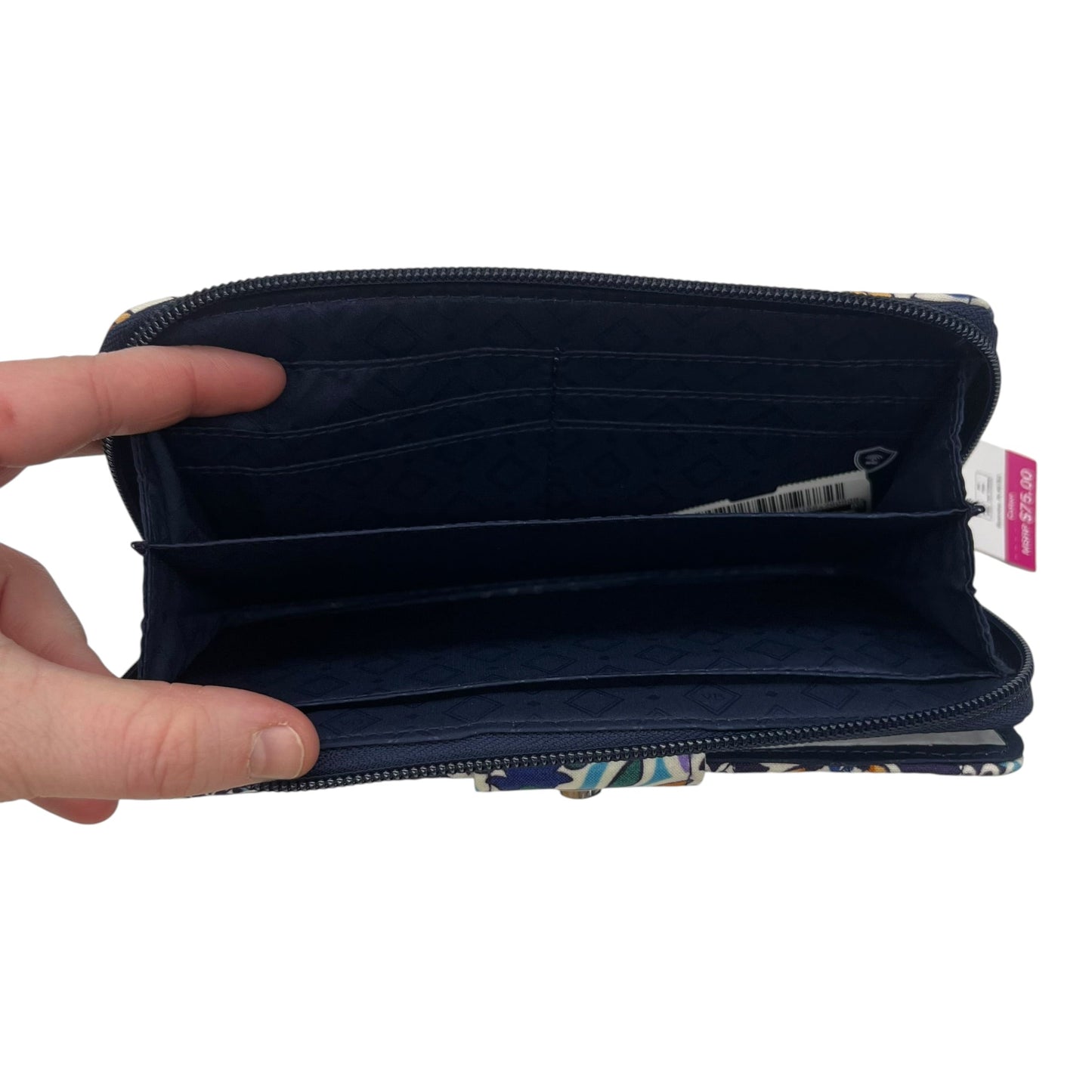 Wallet By Vera Bradley In Blue, Size:Large