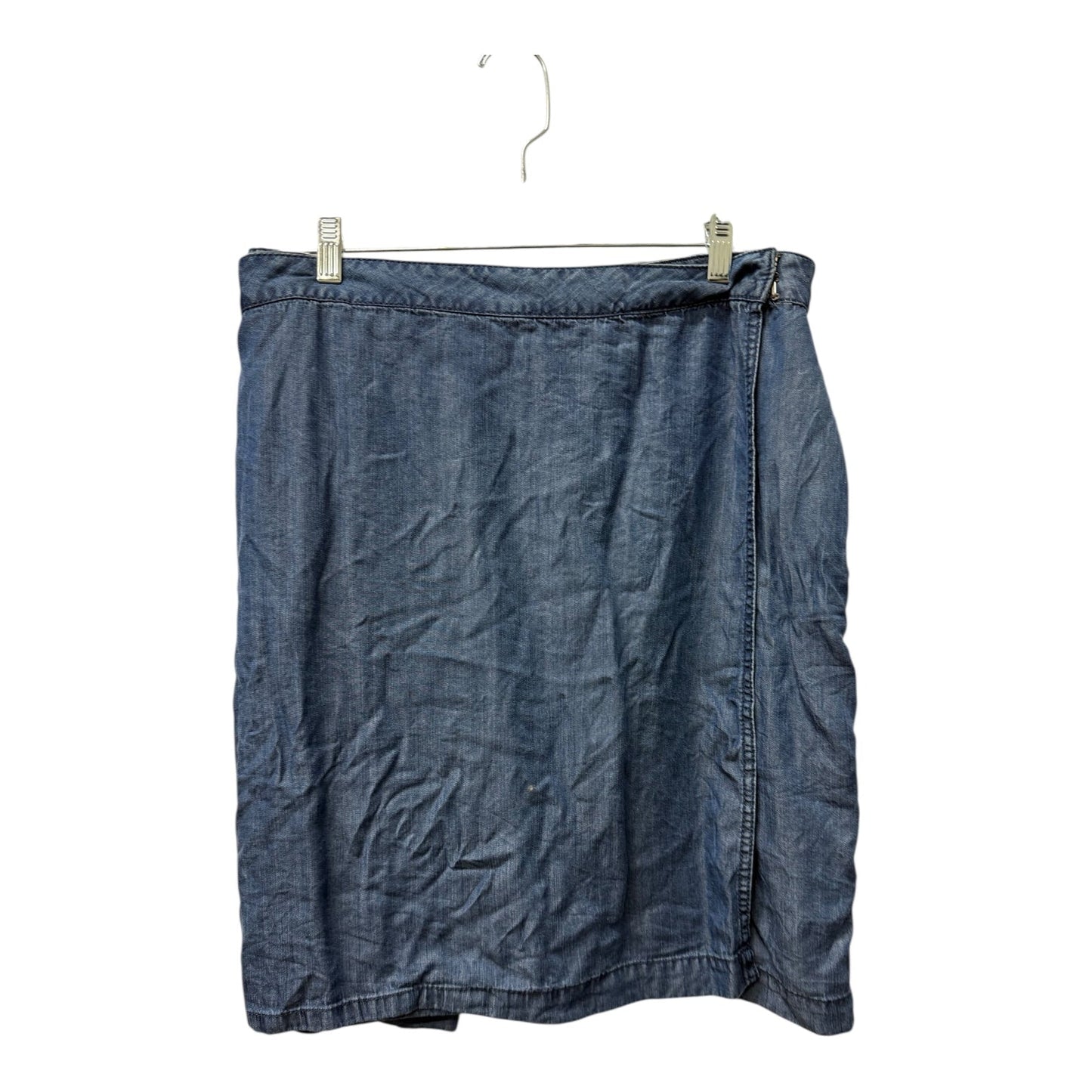 Skirt Mini & Short By Charter Club In Blue Denim, Size:22