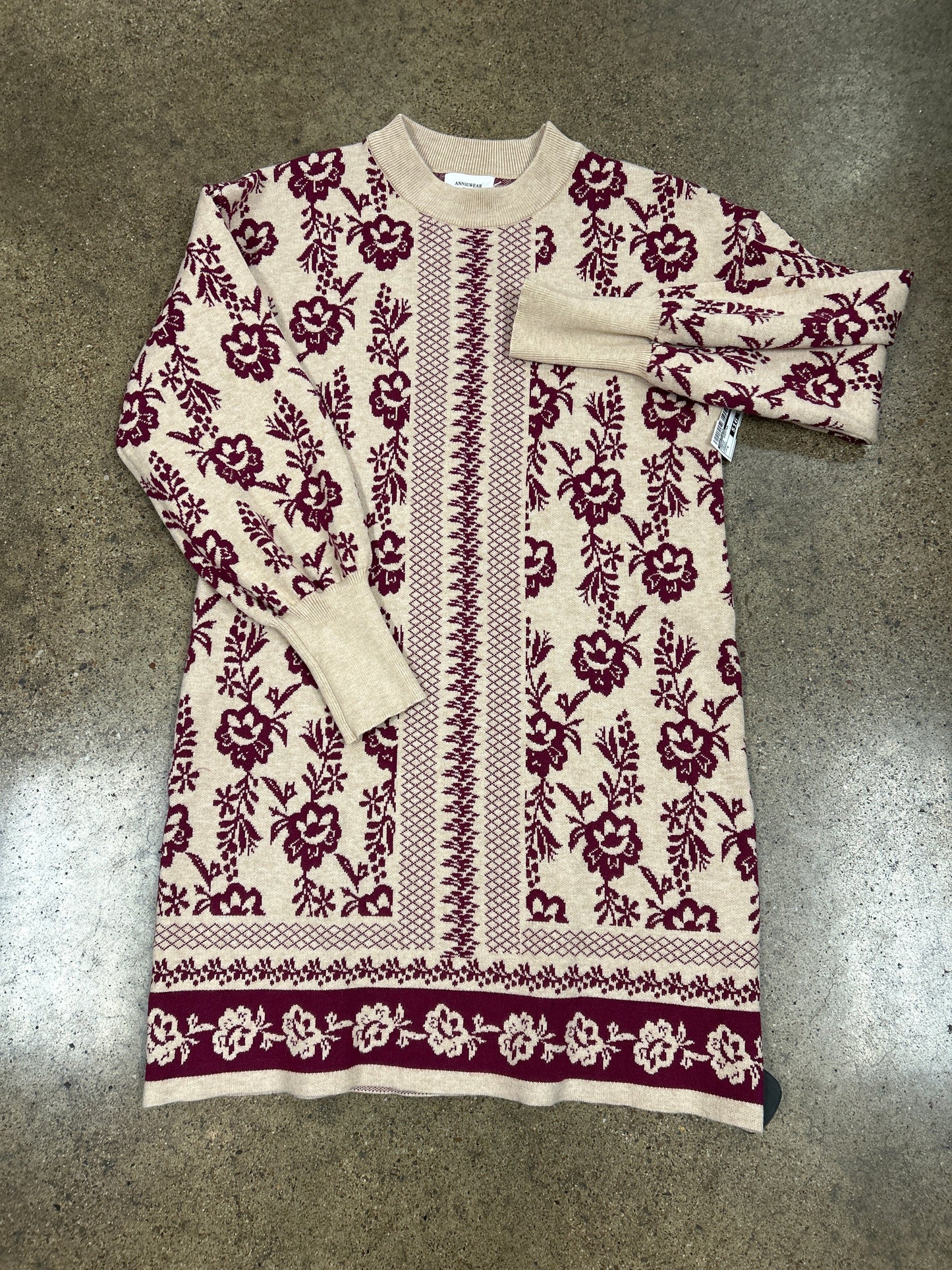 Dress Sweater By Anniewear In Cream, Size:S