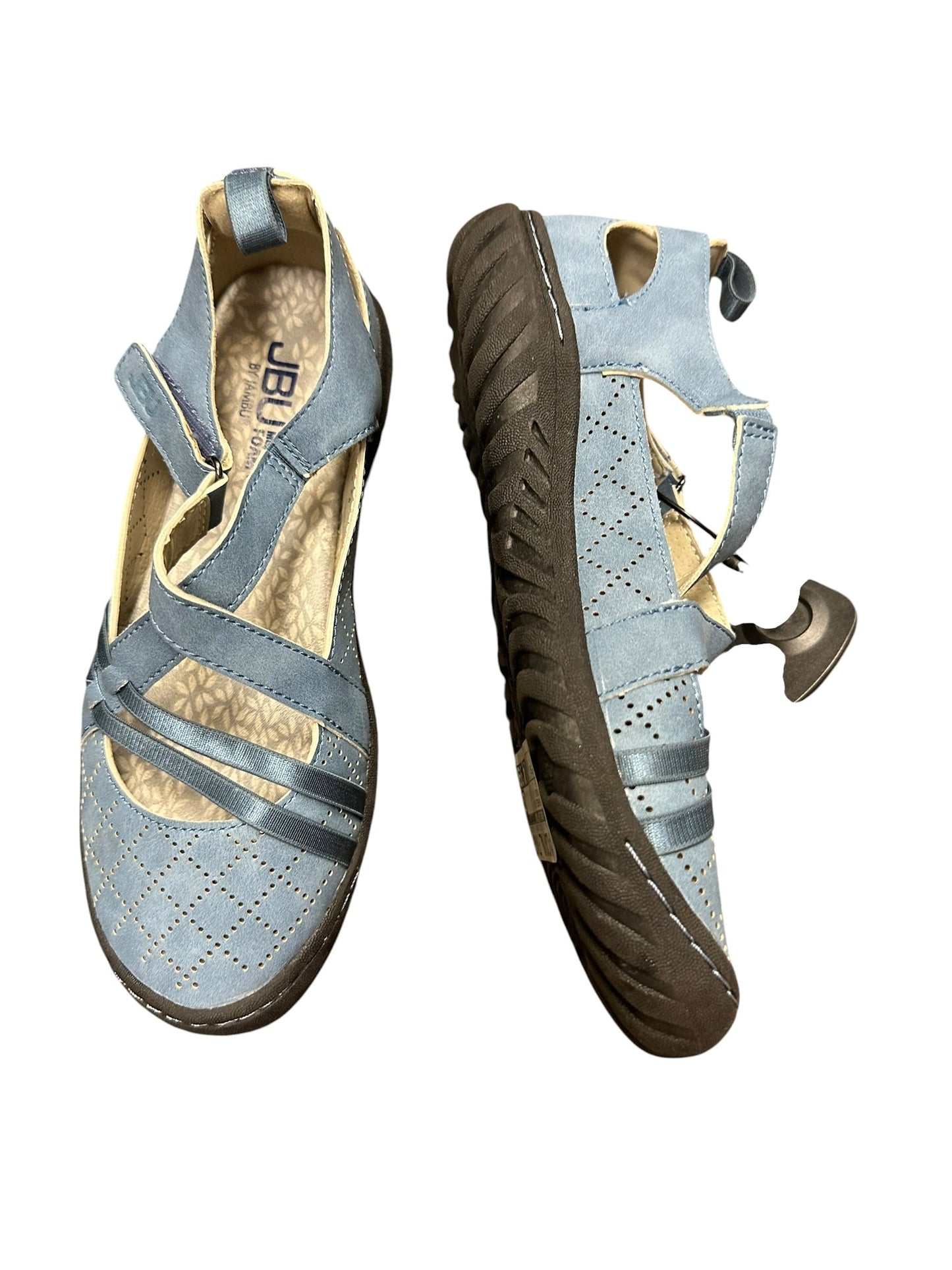 Shoes Flats By Jbu By Jambu In Blue, Size:6