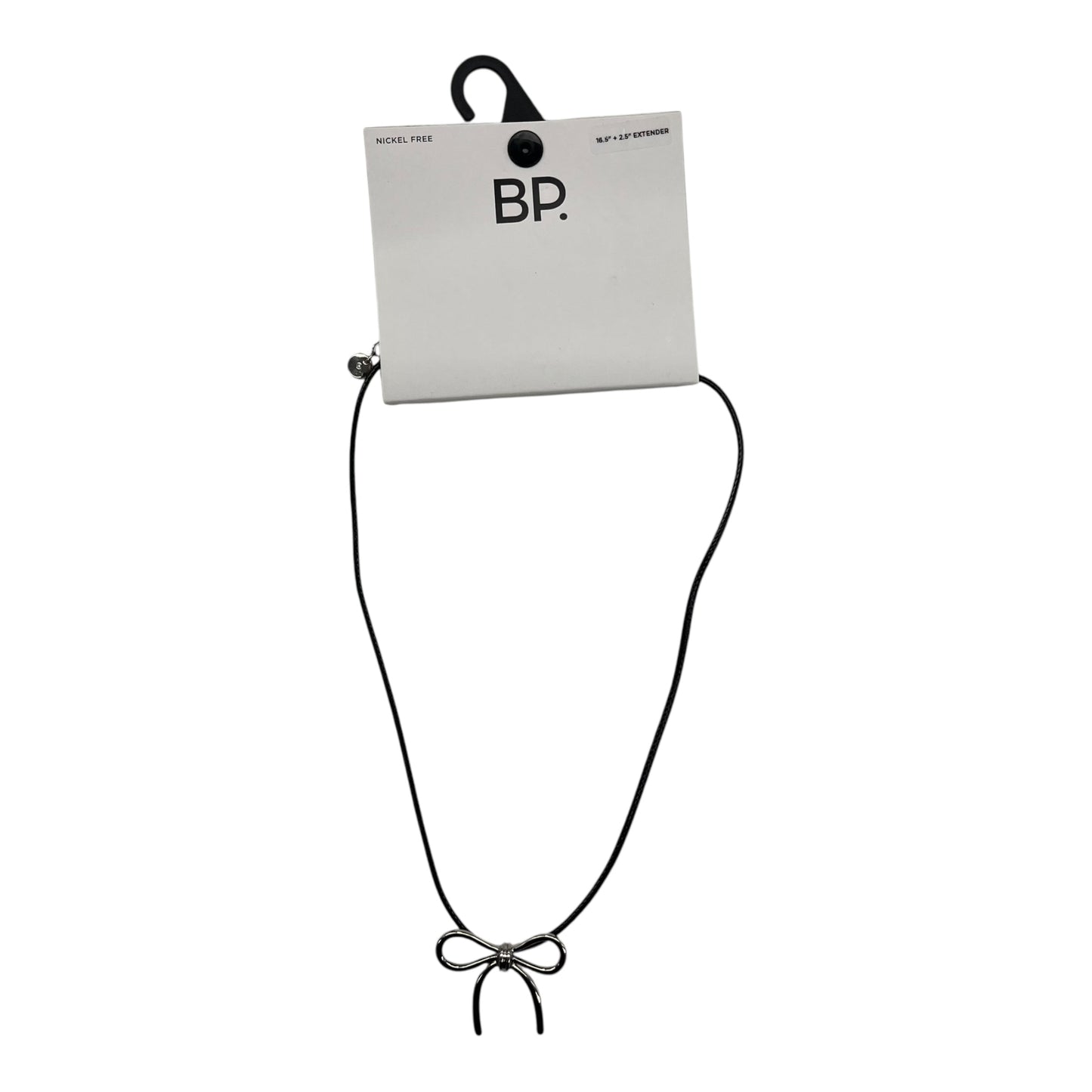Necklace Pendant By Bp In Black & Silver
