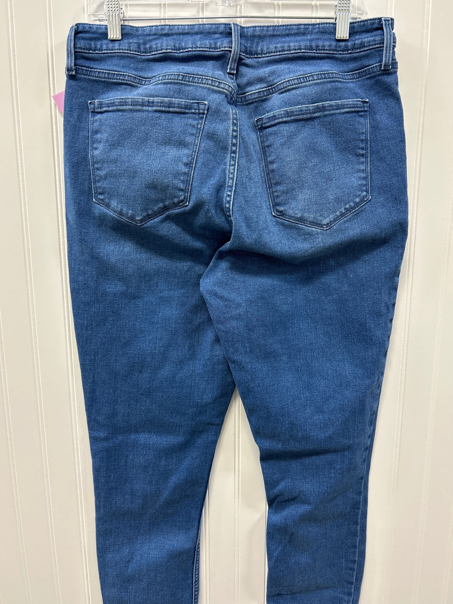 Jeans Skinny By Old Navy In Blue Denim, Size:14
