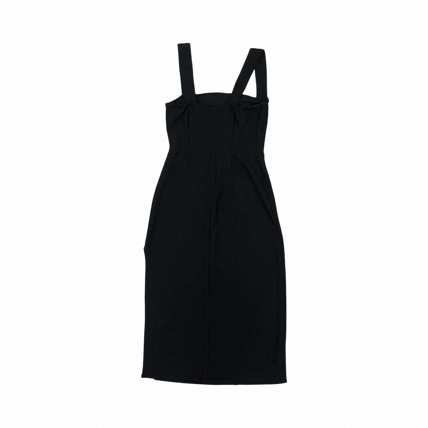 Dress Party Midi By Abercrombie And Fitch In Black, Size:M