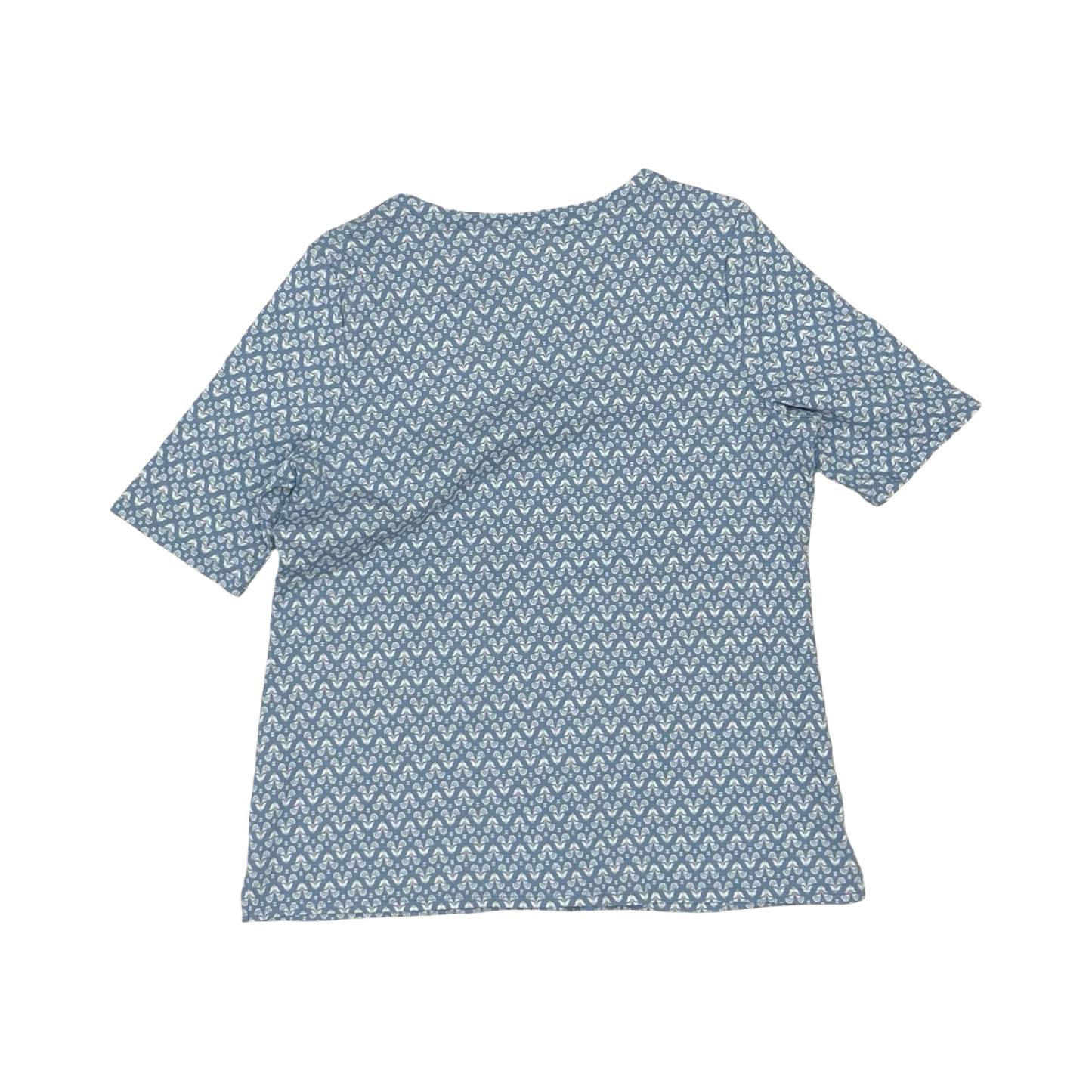 Top Ss By Croft And Barrow In Blue & White, Size:L