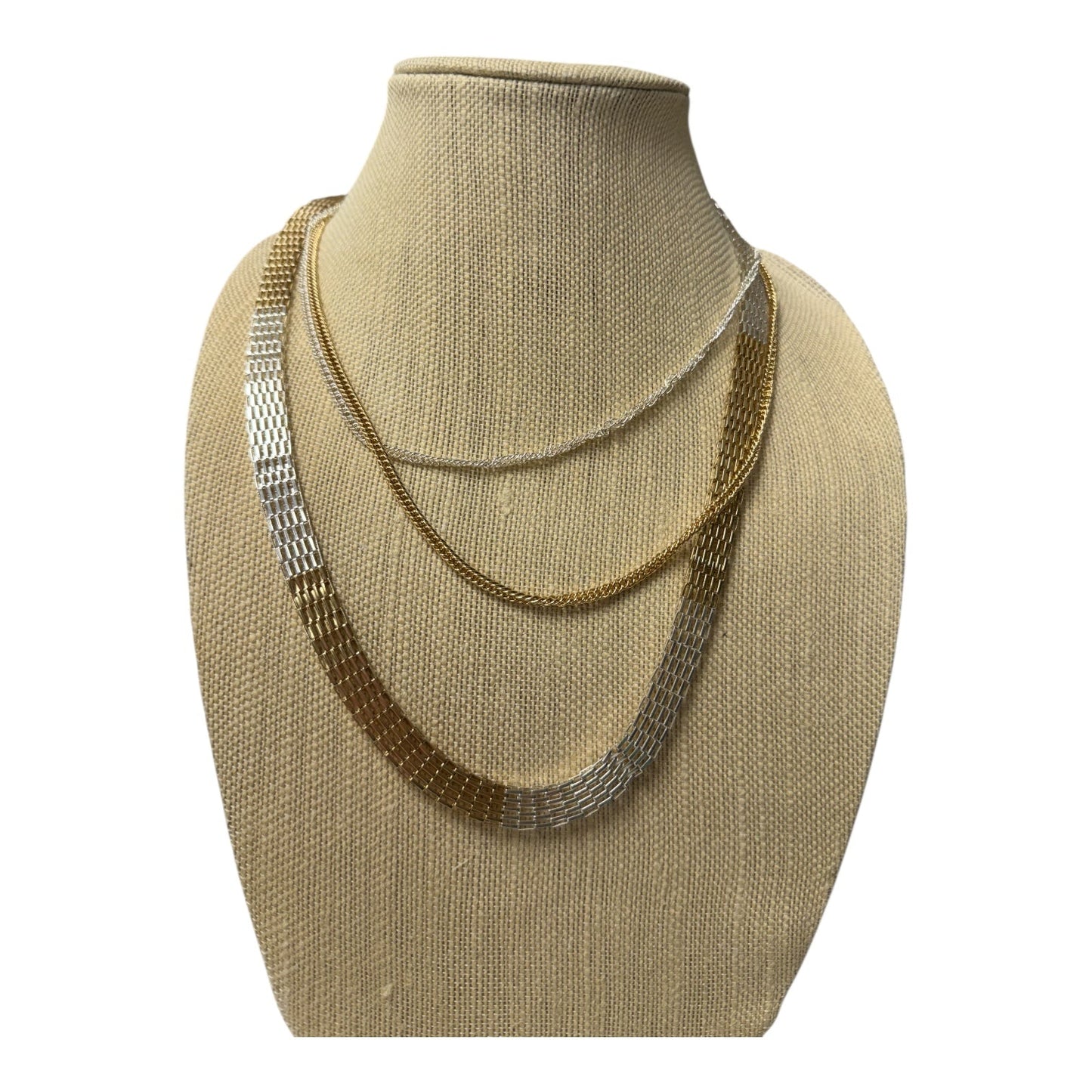 Necklace Layered By Apt 9 In Gold & Silver
