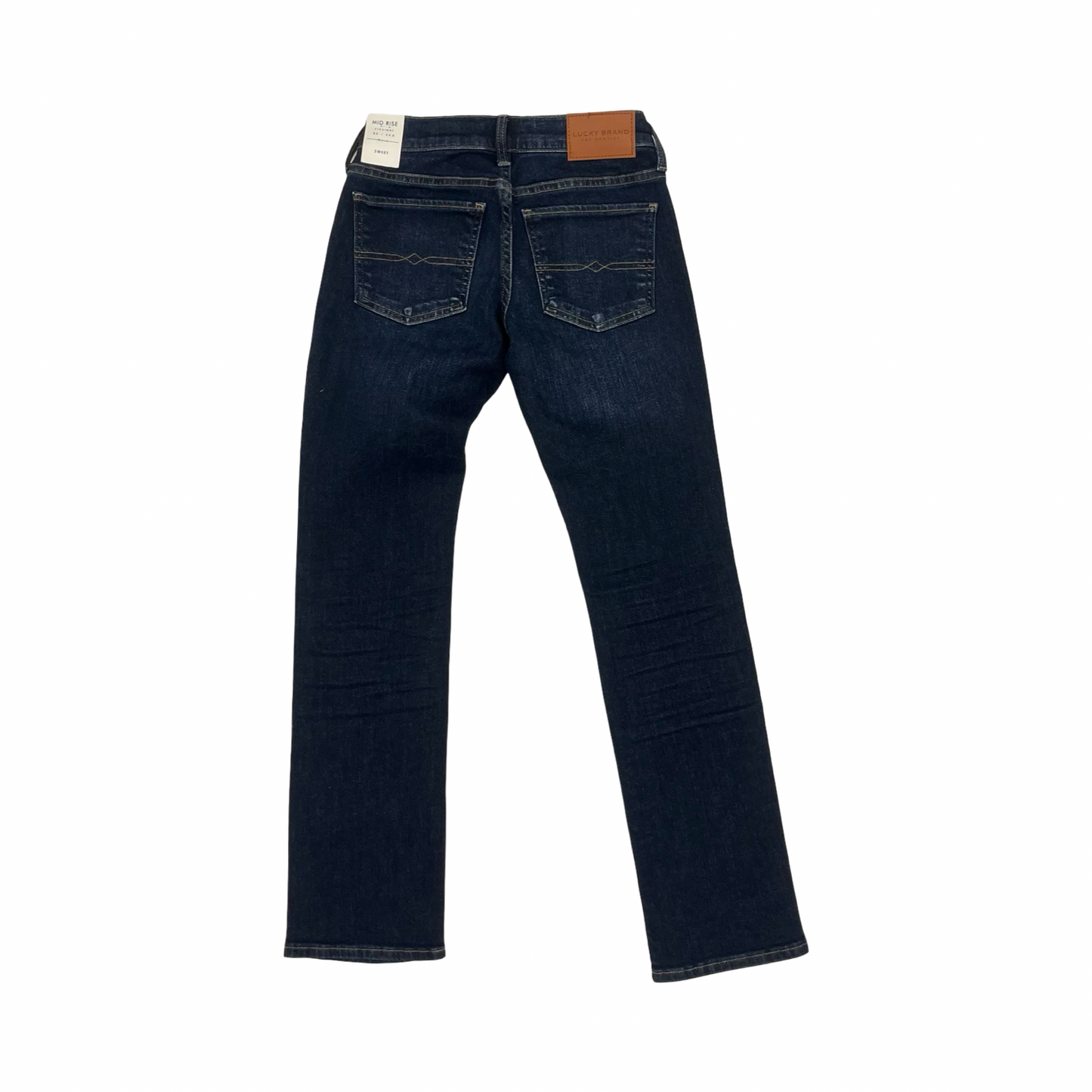 Jeans Skinny By Lucky Brand In Blue Denim, Size:0