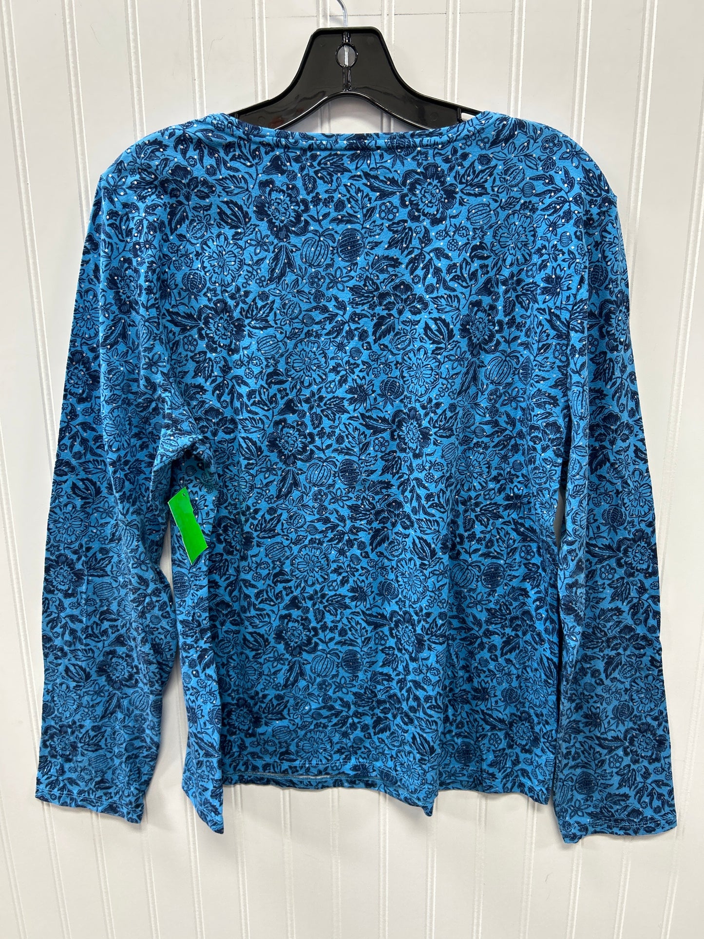 Top Ls By Talbots In Floral Print, Size:L