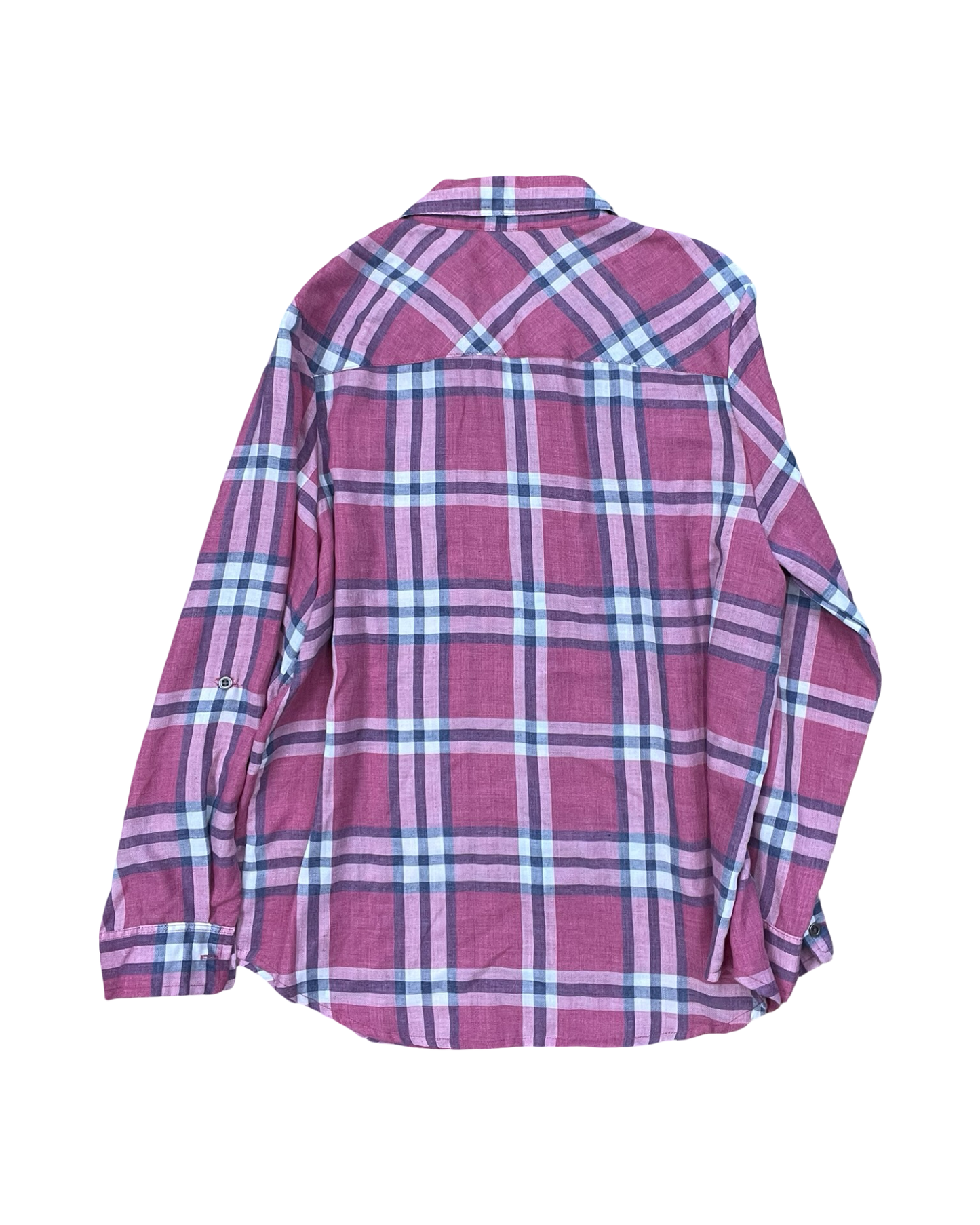 Blouse Ls By N Touch In Pink, Size:M
