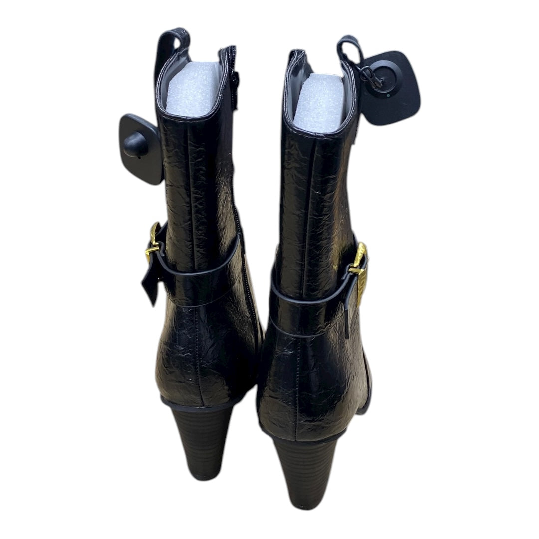 Boots Mid-Calf Heels By New York And Co In Black, Size:11