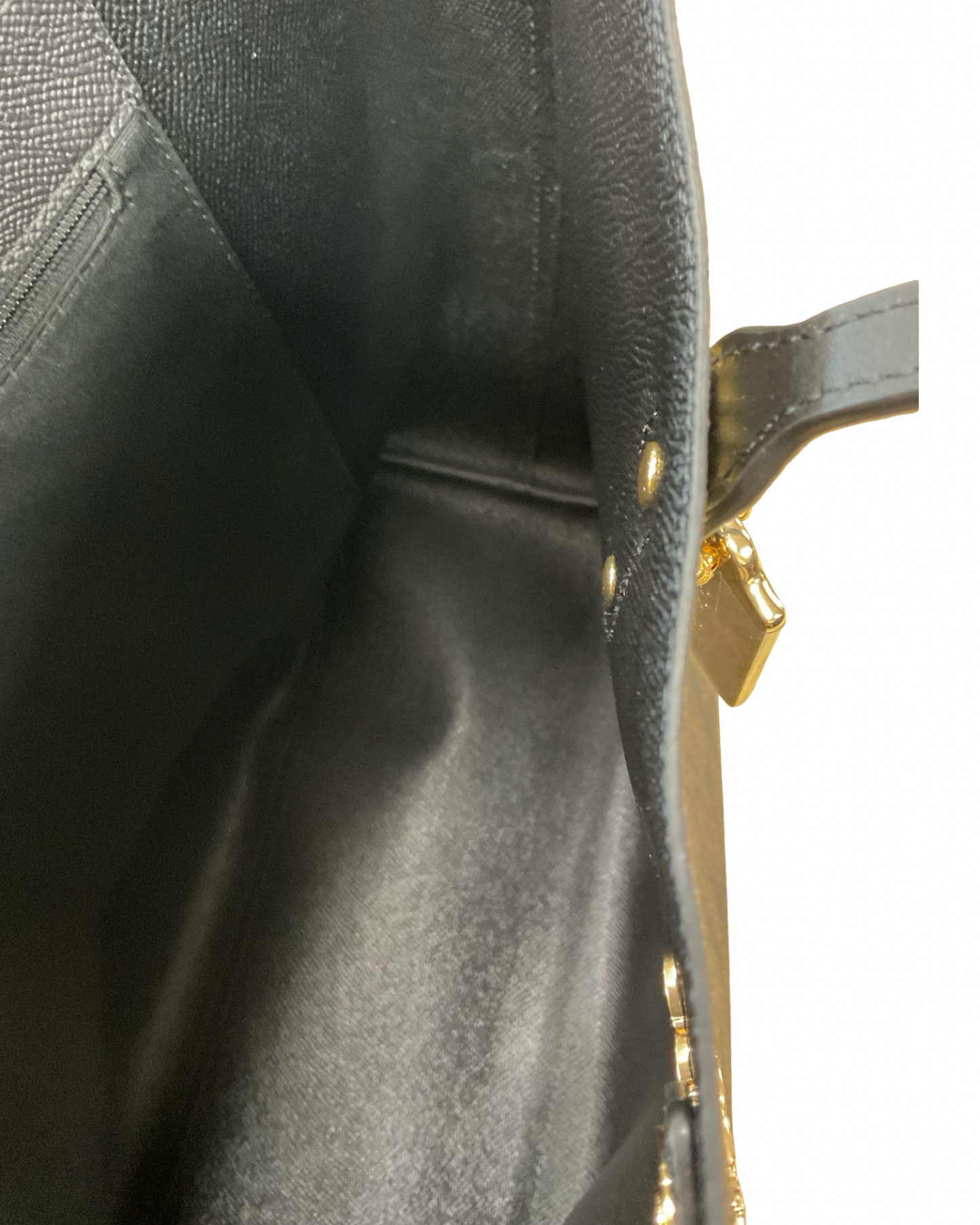 Tote Designer By Coach In Black & Brown, Size:Large