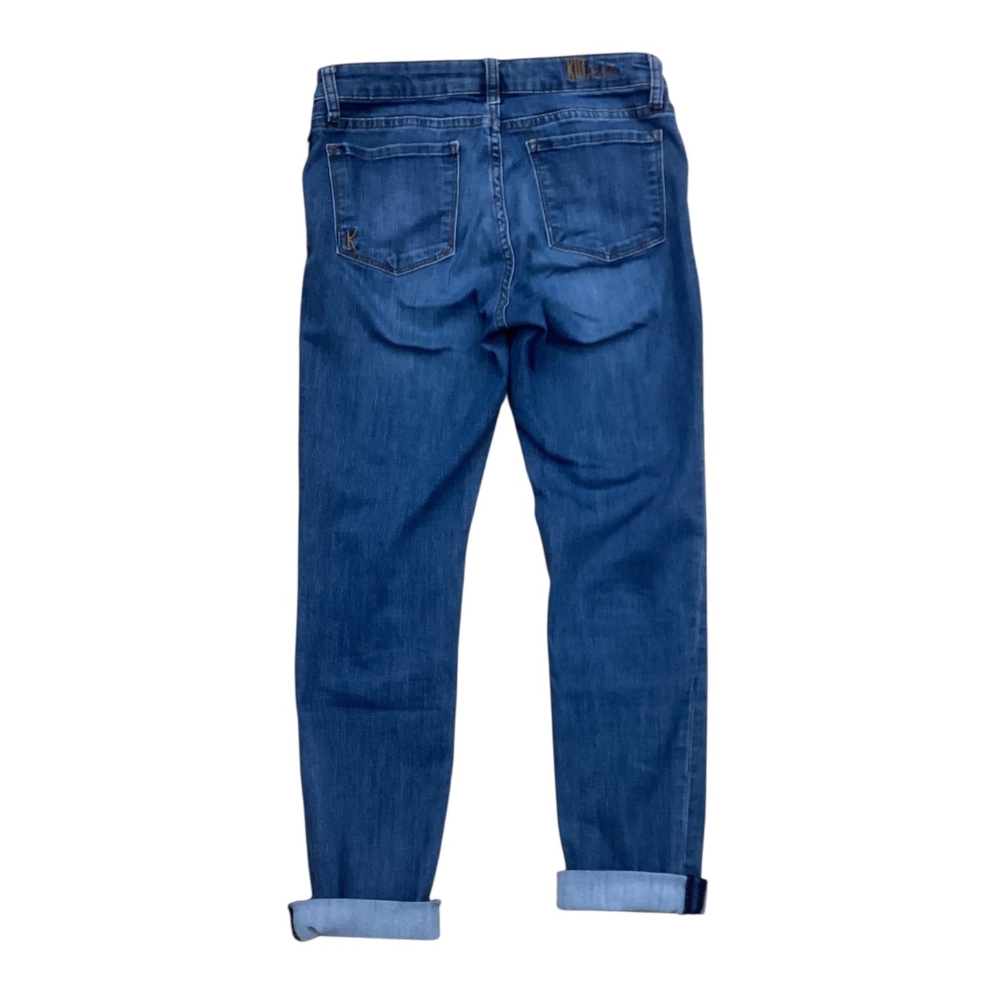Jeans Cropped By Kut In Blue, Size:4