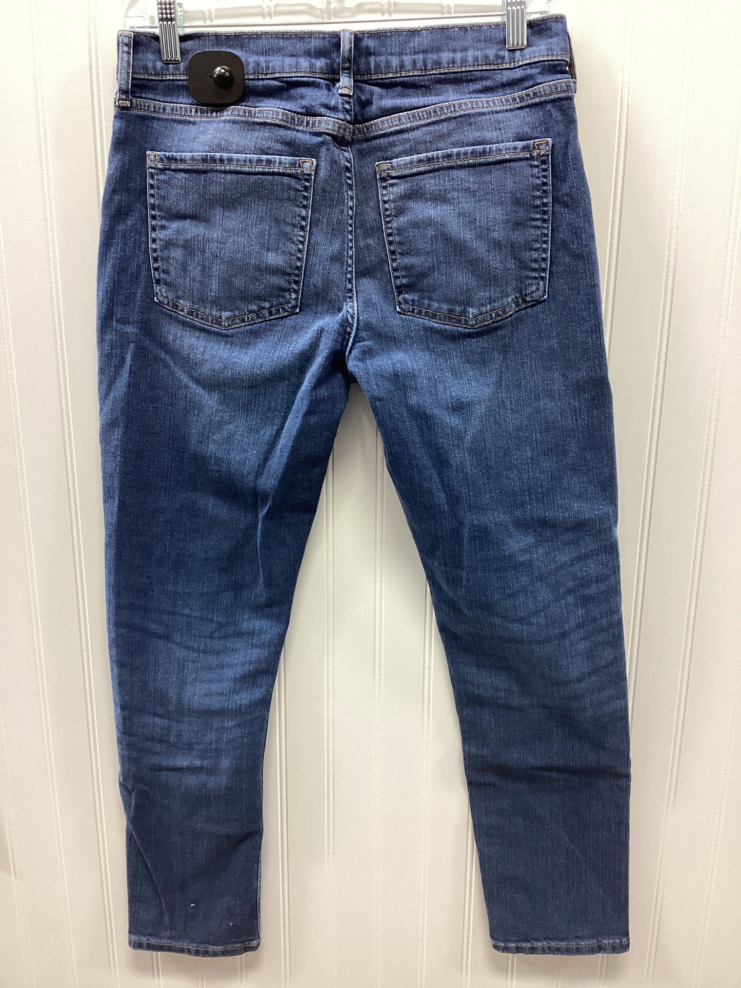 Jeans Skinny By Banana Republic In Blue Denim, Size:2