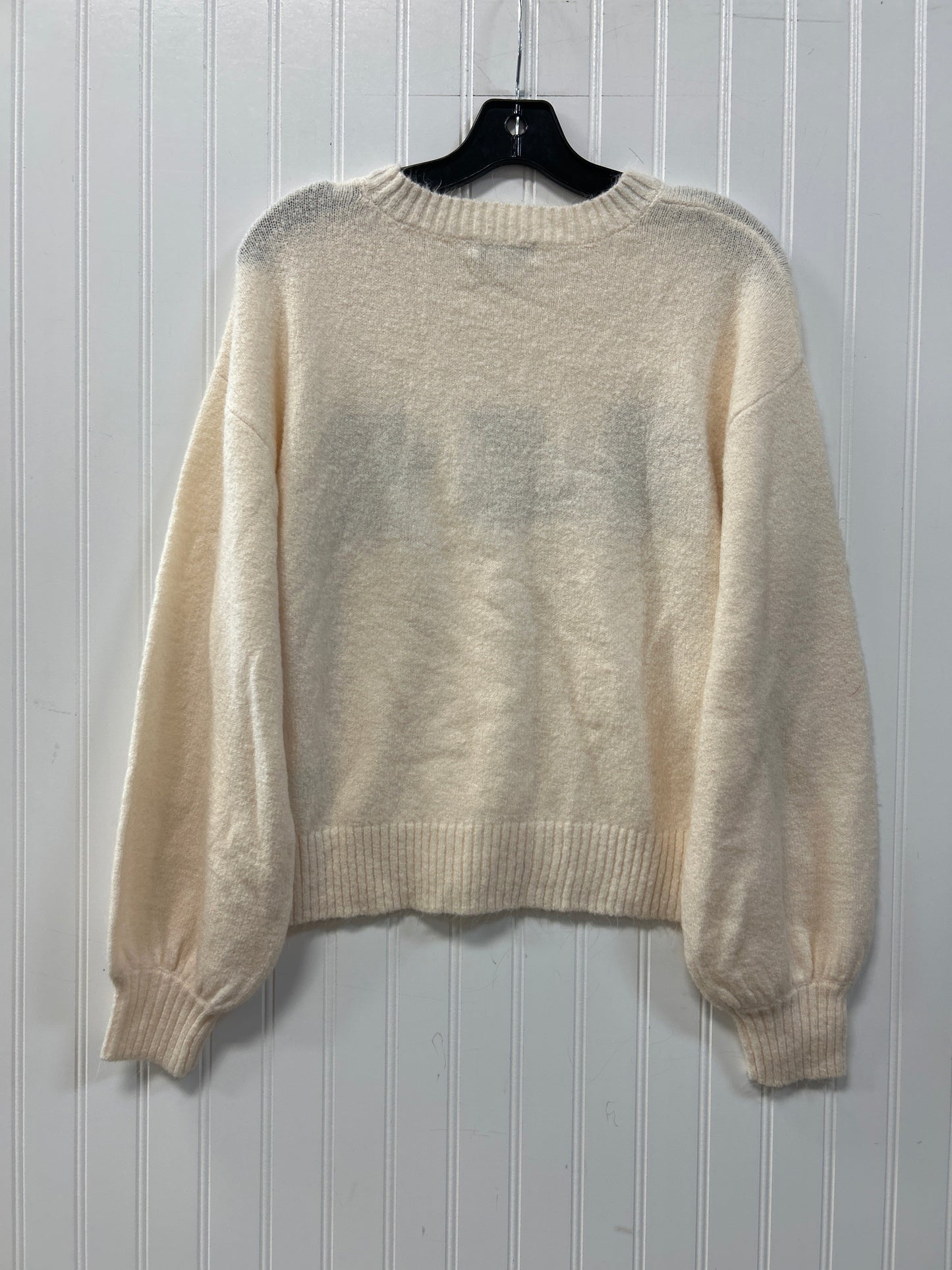 Sweater By Francesca’S In Cream, Size:L