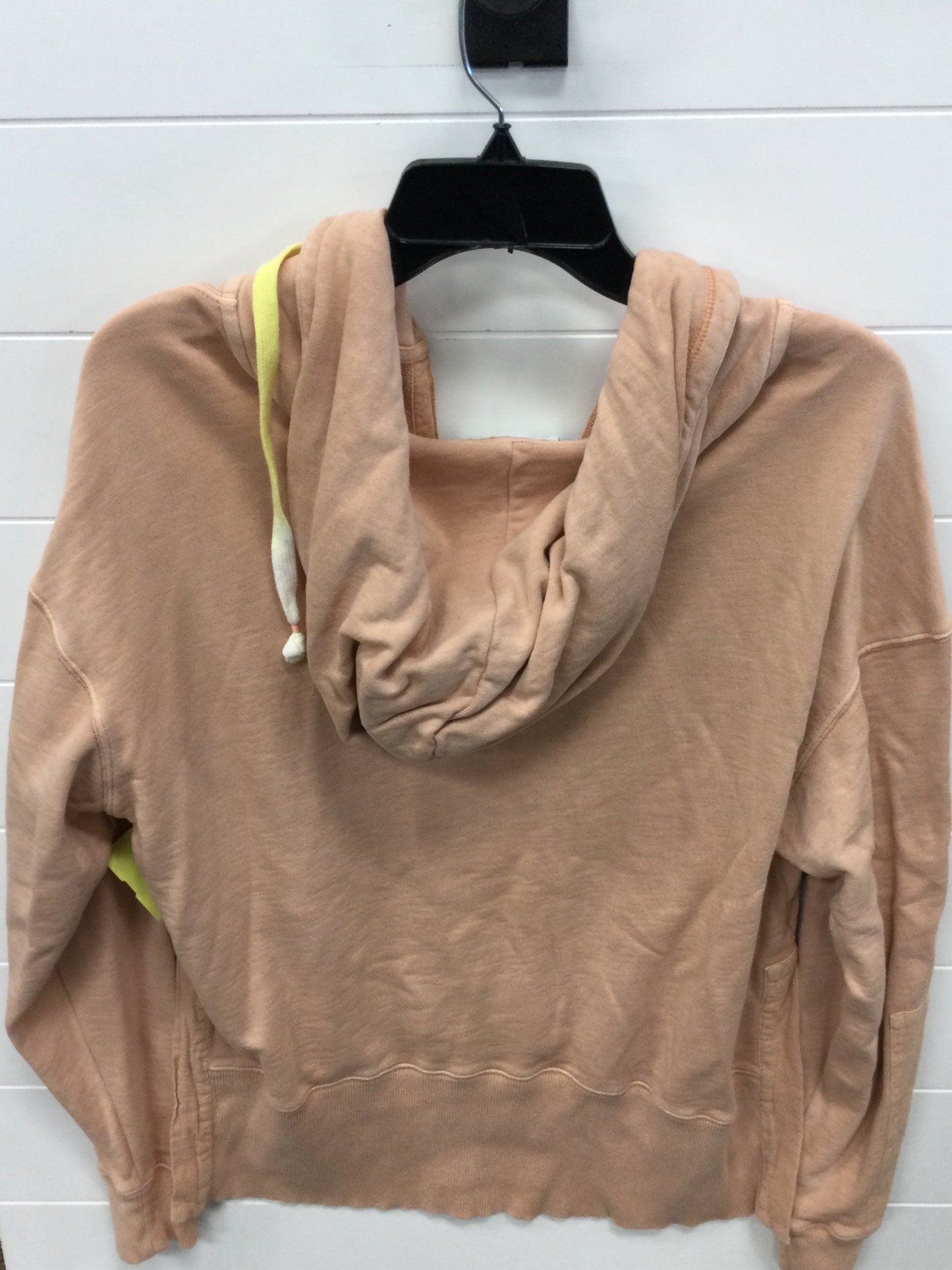 Sweatshirt Hoodie By Anthropologie In Peach, Size:M