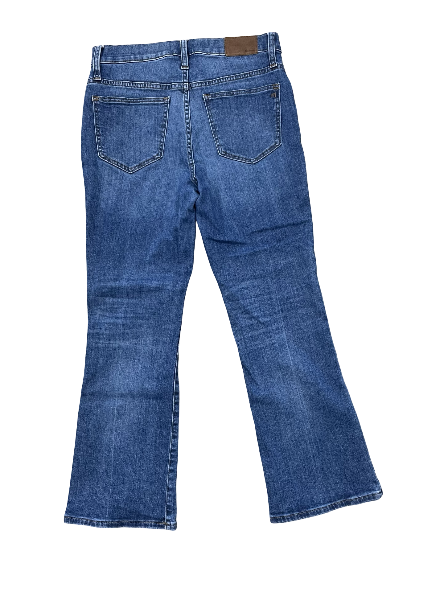 Jeans Boot Cut By Madewell In Blue Denim, Size:4