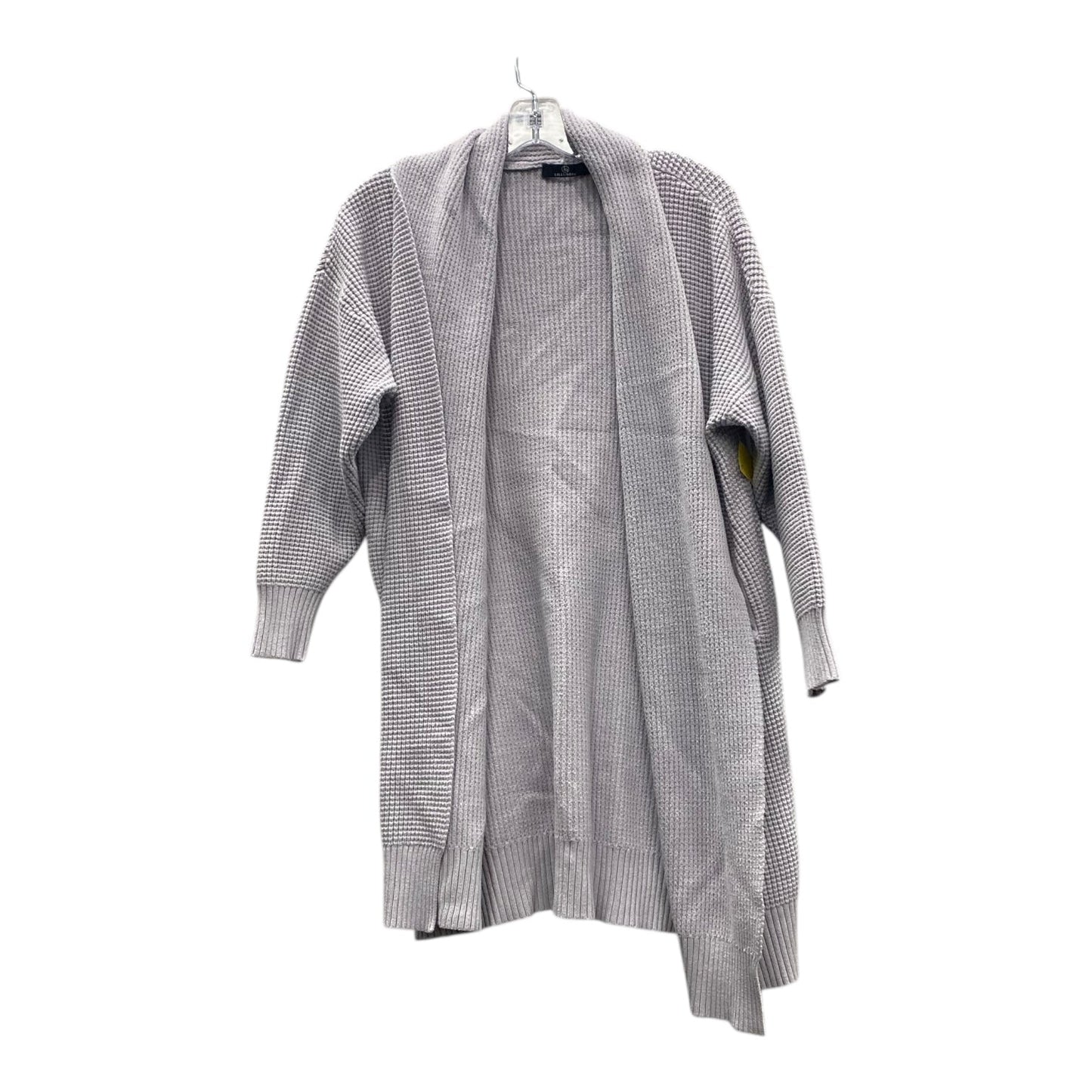 Sweater Cardigan By Lillusory In Grey, Size:L