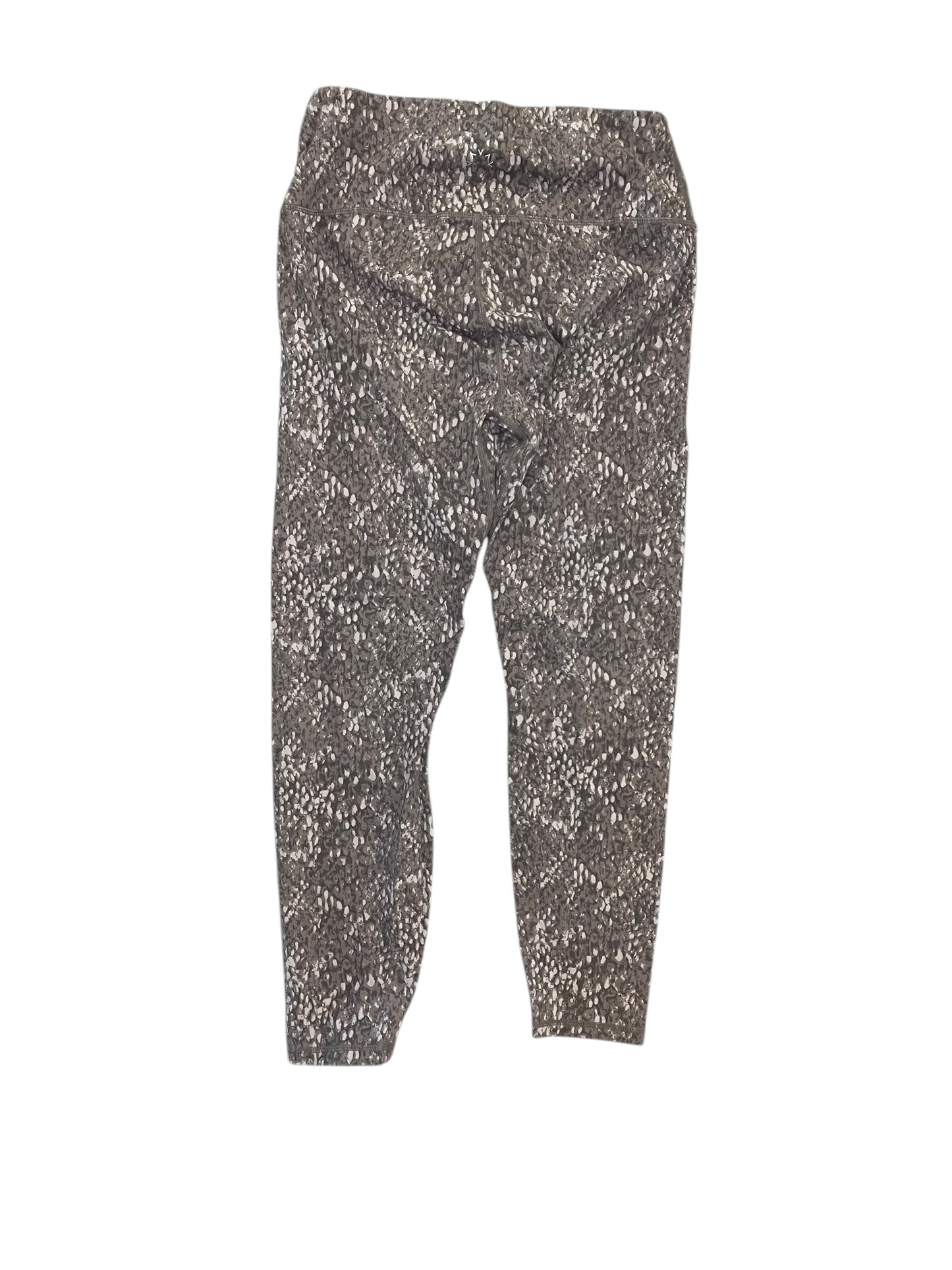 Athletic Leggings By Varley In Grey, Size:M