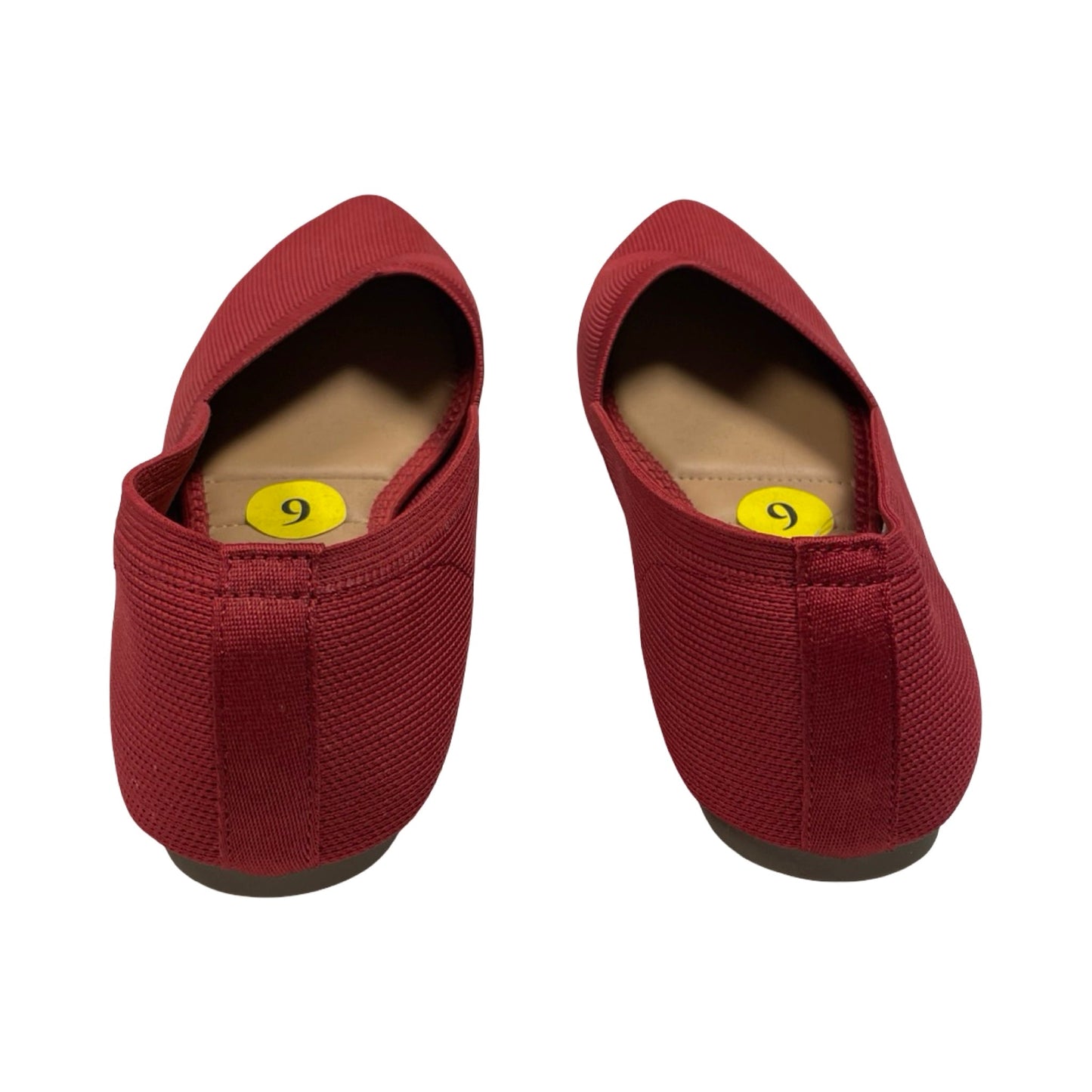 Shoes Flats By Cynthia Rowley In Red, Size:9