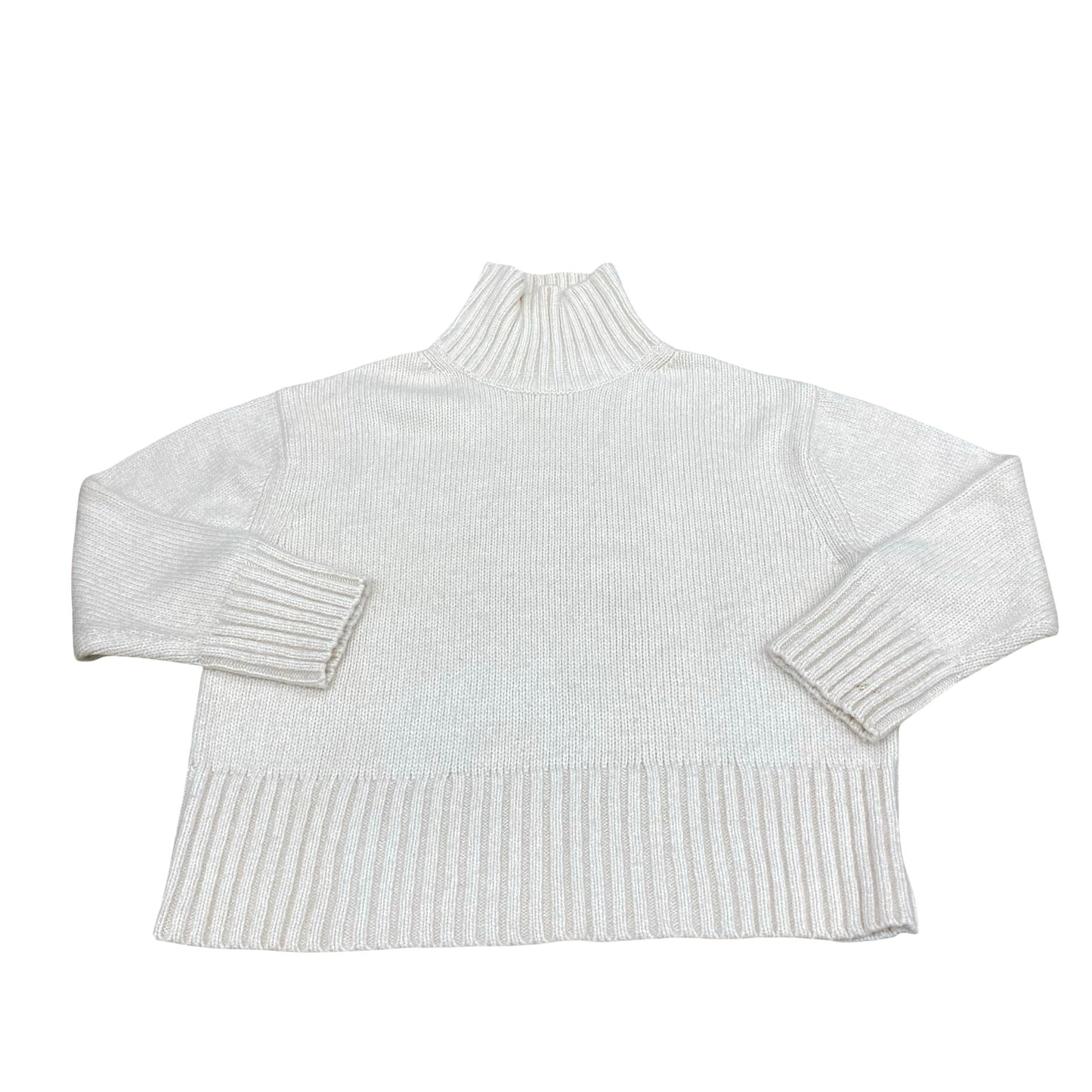 Sweater By Ann Taylor In Cream, Size:M