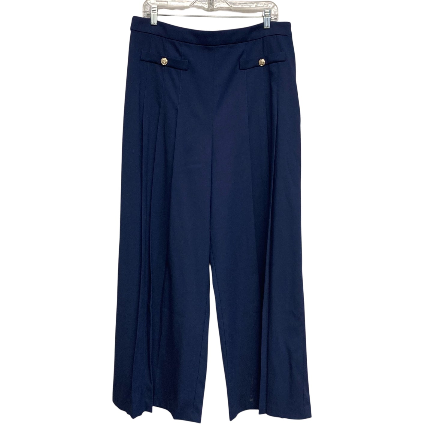 Pants Dress By Loft In Navy, Size:14