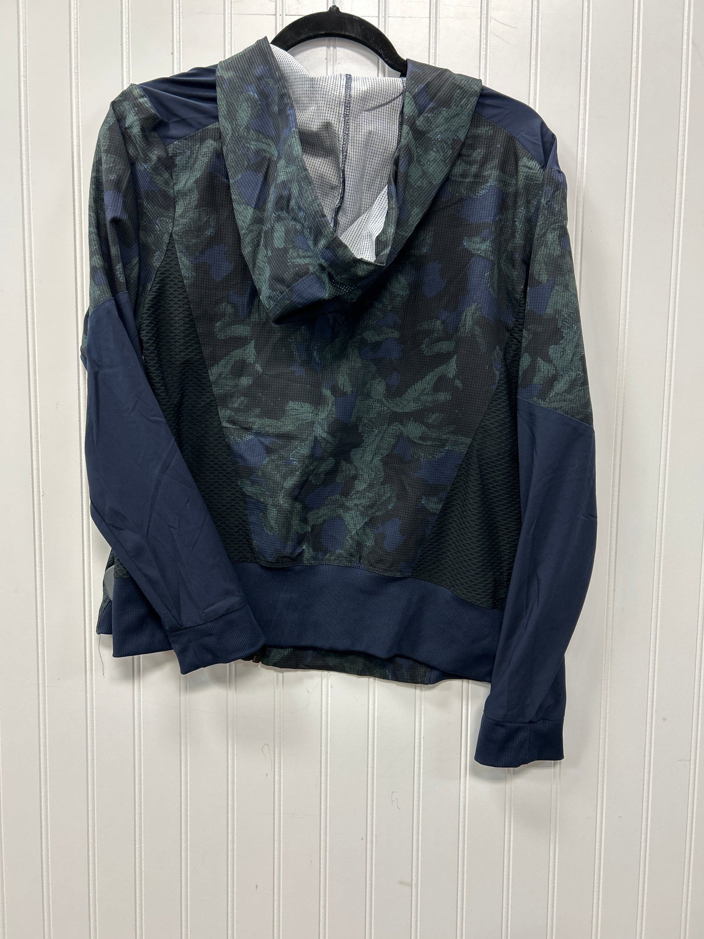 Athletic Jacket By Zyia In Navy, Size:L