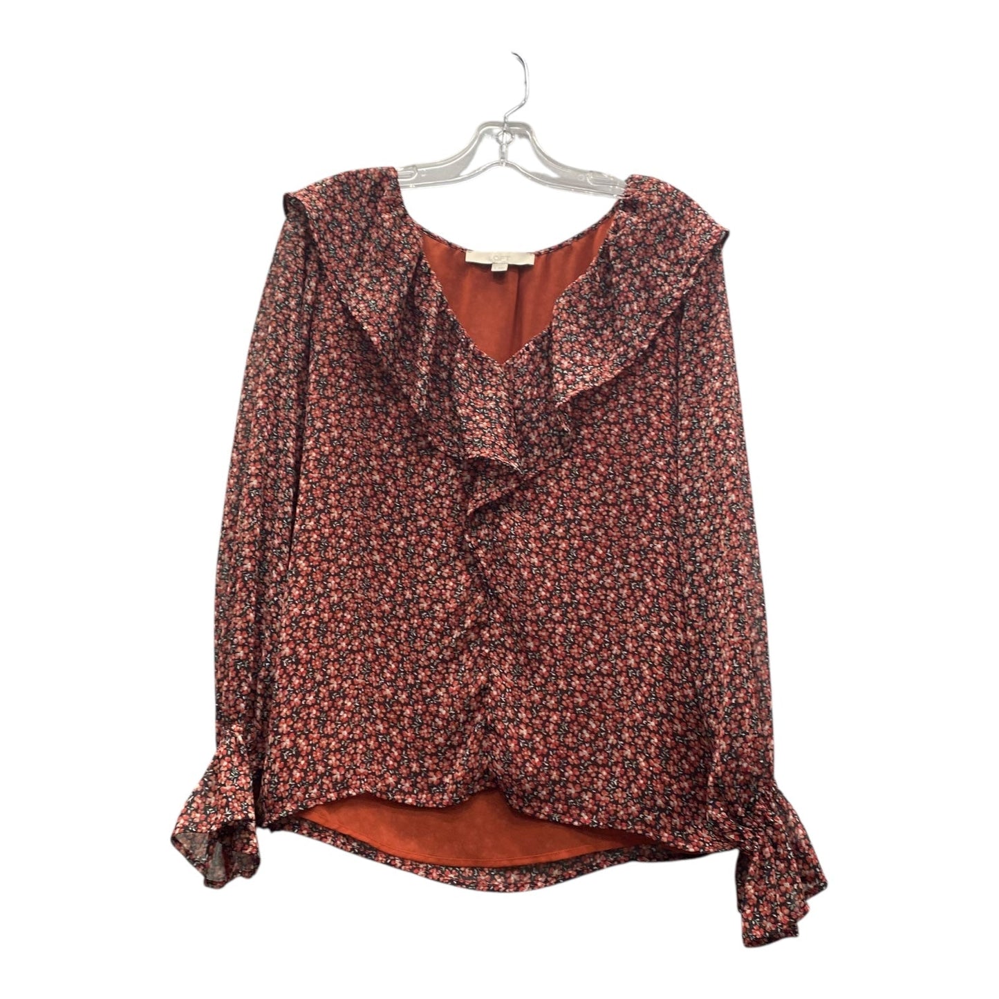 Top Ls By Loft In Red, Size:M