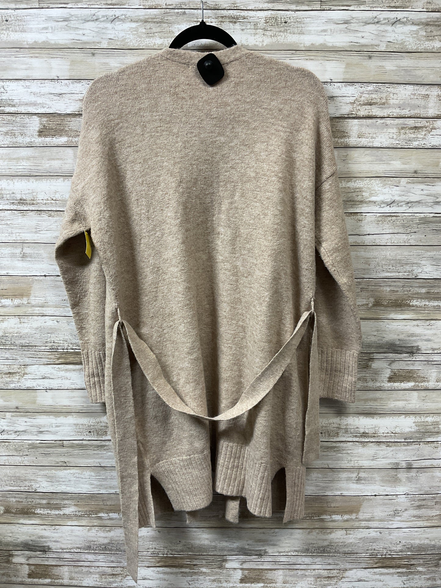 Sweater Cardigan Designer By Lilly Pulitzer In Tan, Size:S