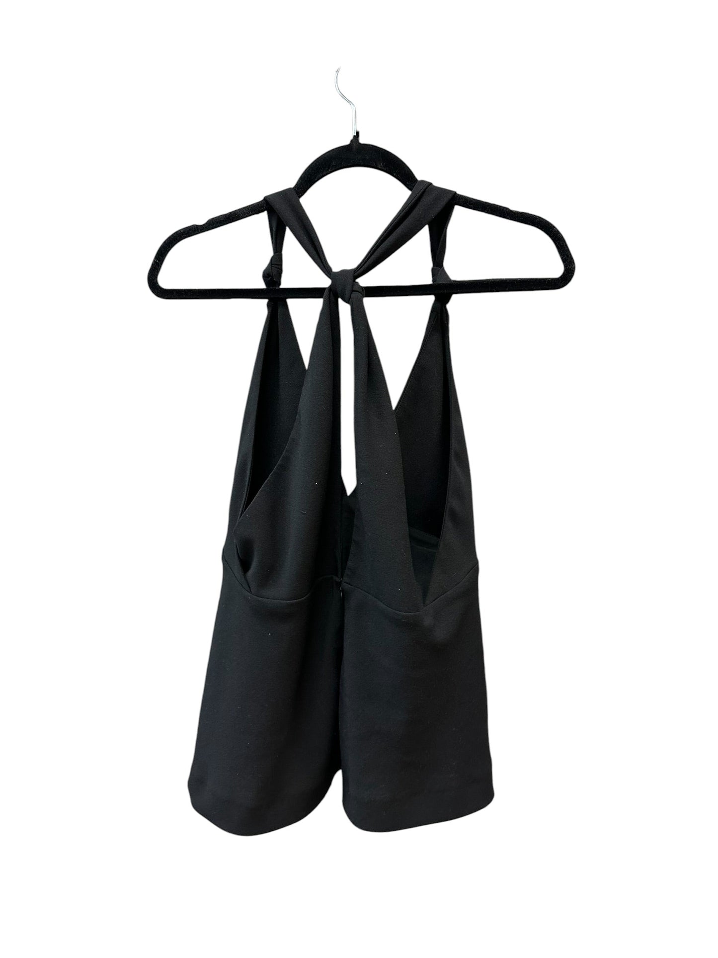 Top Sleeveless By Zara In Black, Size:M