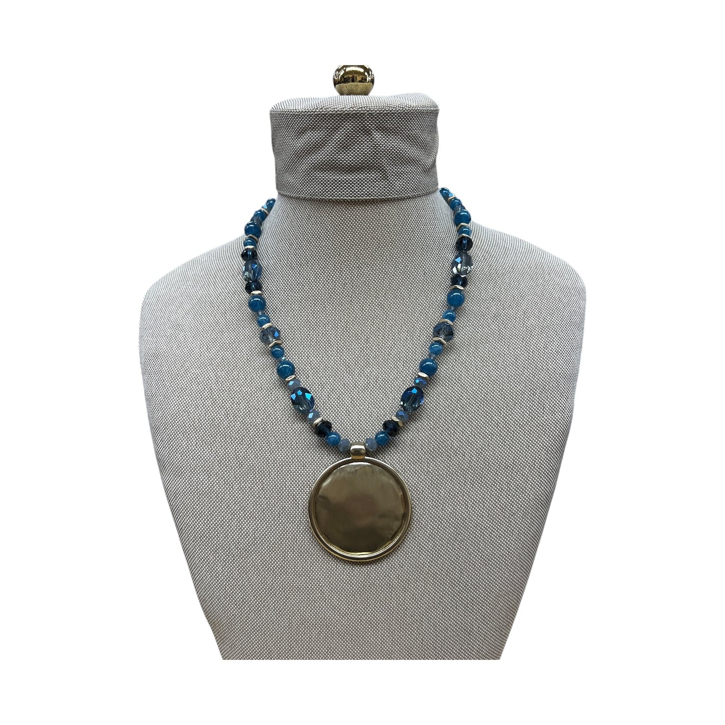 Necklace Pendant By Chicos In Gold