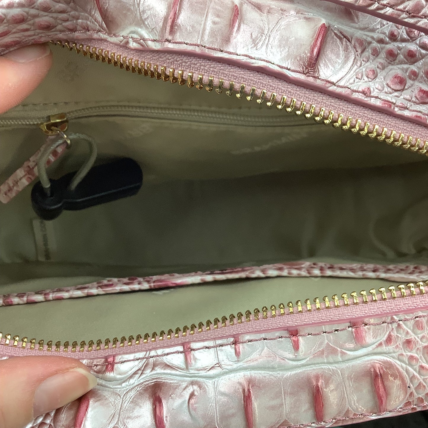 Crossbody Designer By Brahmin, Size: Medium