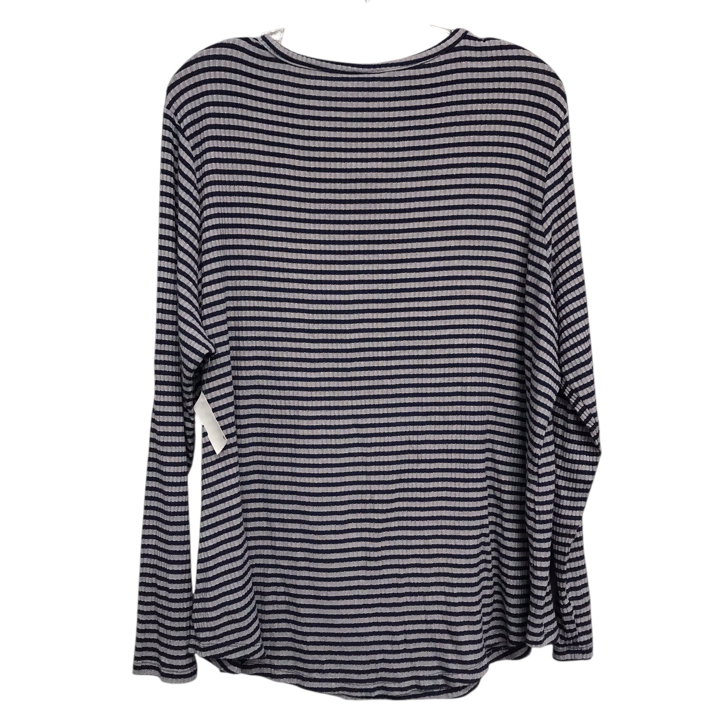 Top Ls By Old Navy In Striped Pattern, Size:1X