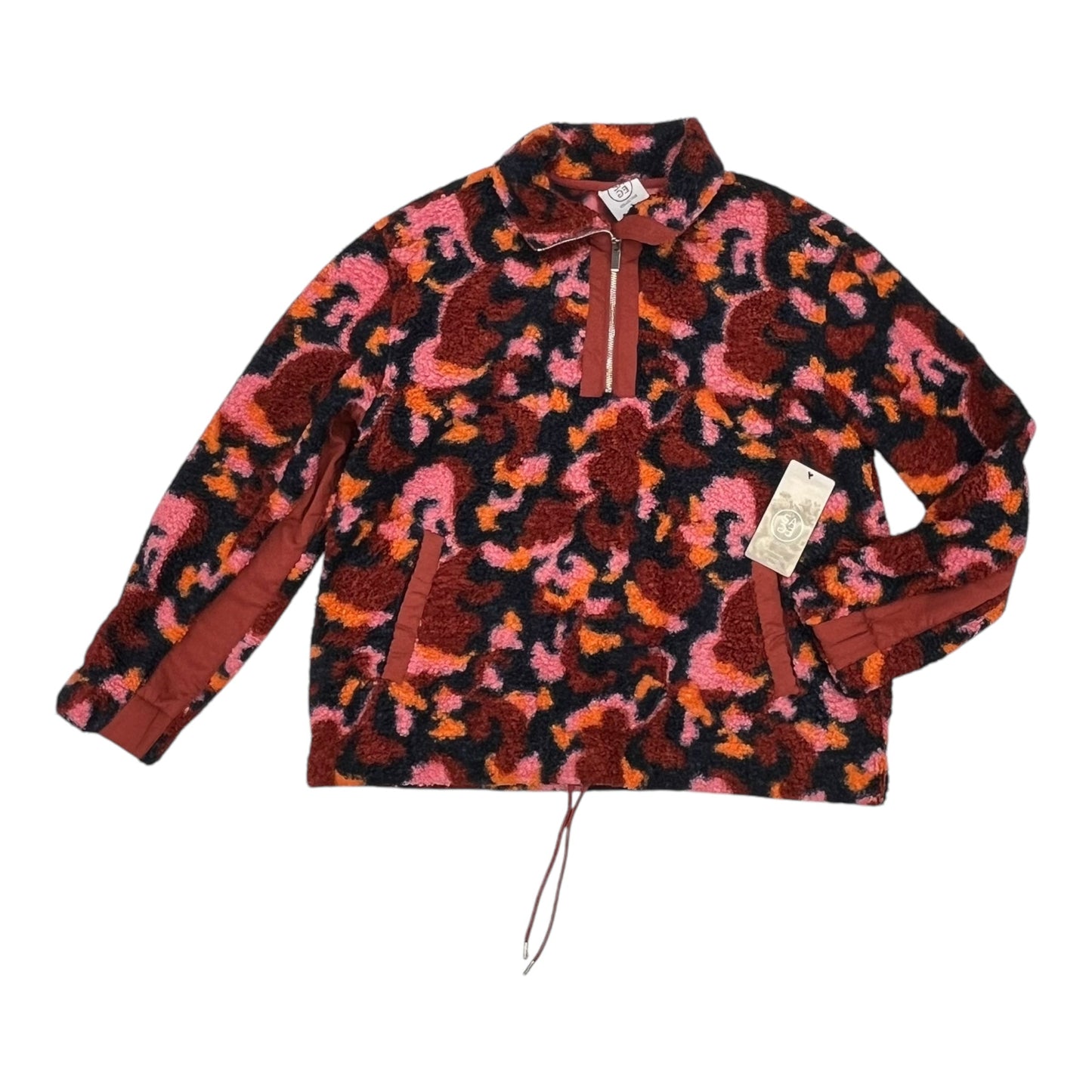 Jacket Fleece By Sage In Multi, Size:M