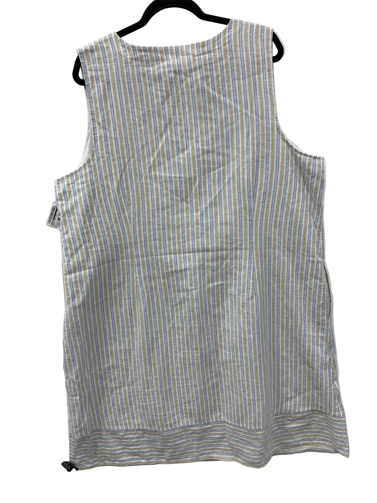 Dress Casual Midi By Cj Banks In Cream, Size:2X