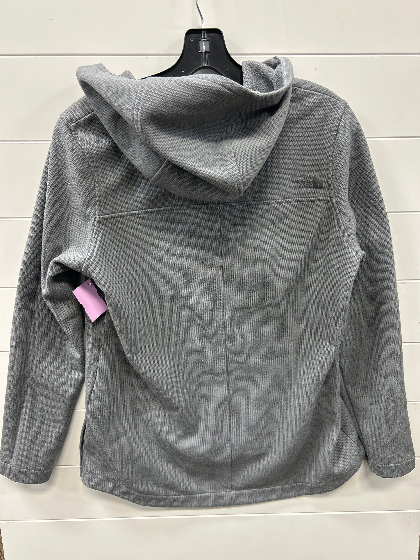 Athletic Top Ls Hoodie By The North Face In Grey, Size:M